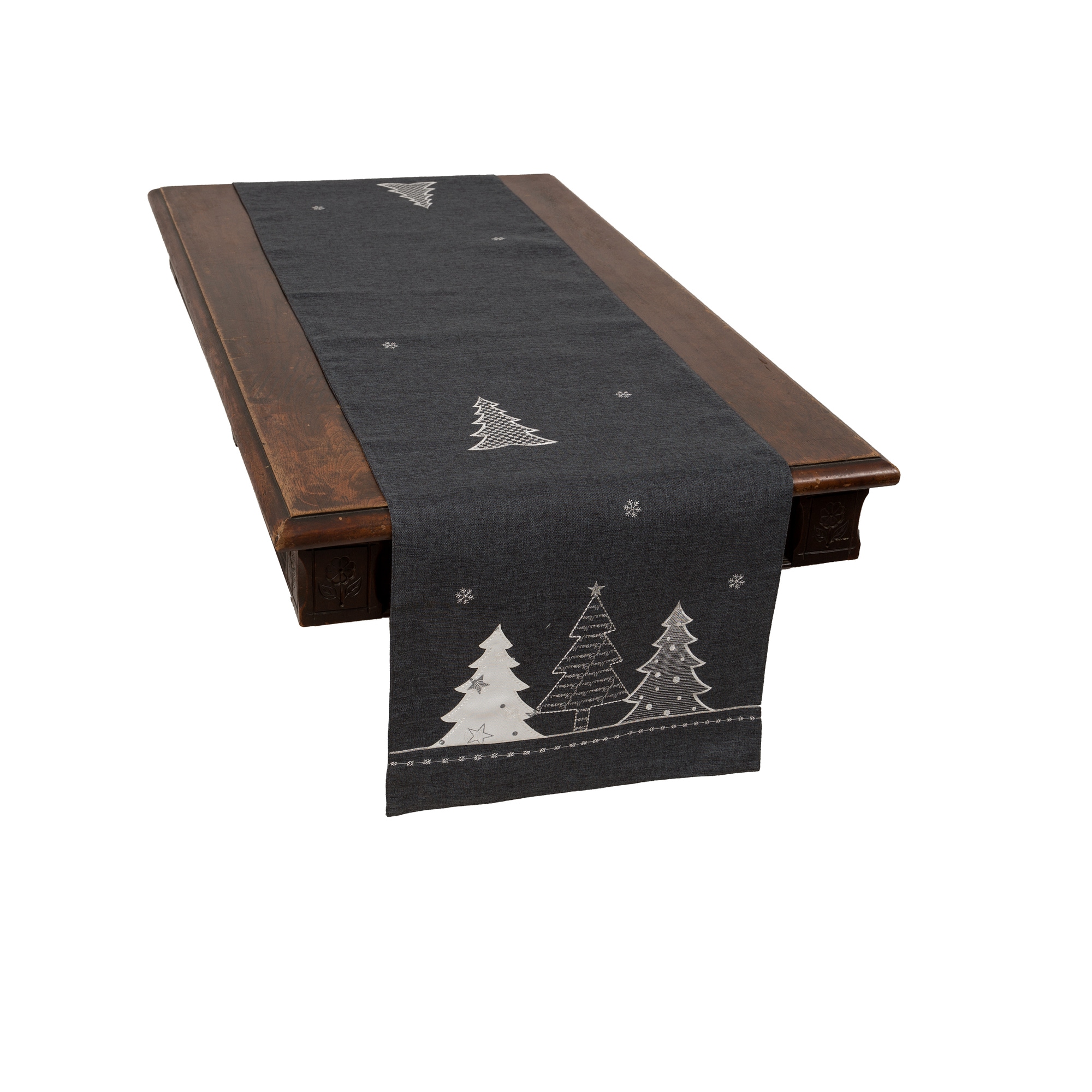 XIA Home Fashions XD189021570DARKGRAY 15-Inches Tabletop Decoration Christmas tree(s) Christmas Decor