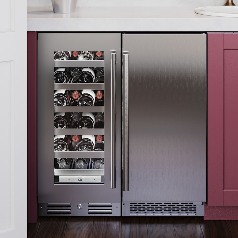 Avallon  AIMG152GILH 15 Inch Wide 26 Lbs. Capacity BuiltIn and Free Standing Left Hinge Ice Maker with 56 Lbs. Daily Ice Production Sansujyuku sansujyuku.com