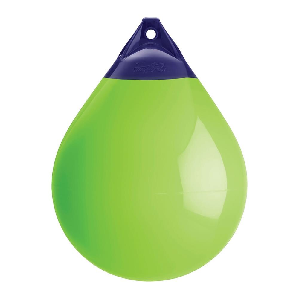 Polyform A Series Buoy 27 In X 36 In Lime In The Boat Bumpers Buoys