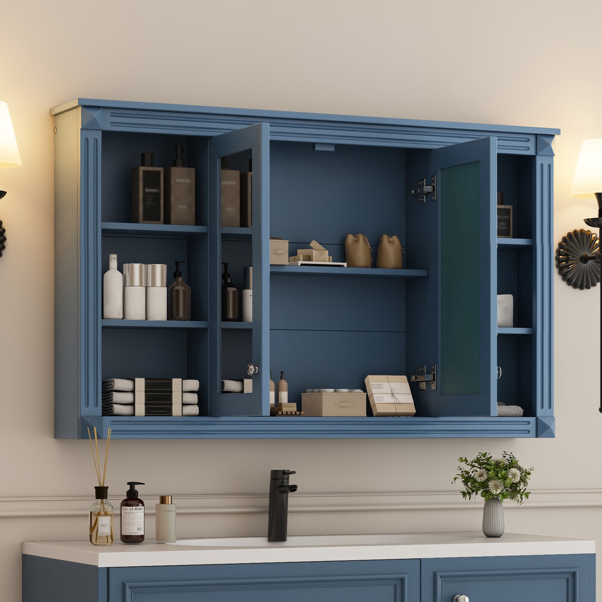 HyperDrop Cart ZW-N710P363550C Bathroom-Medicine-Cabinets - View #2