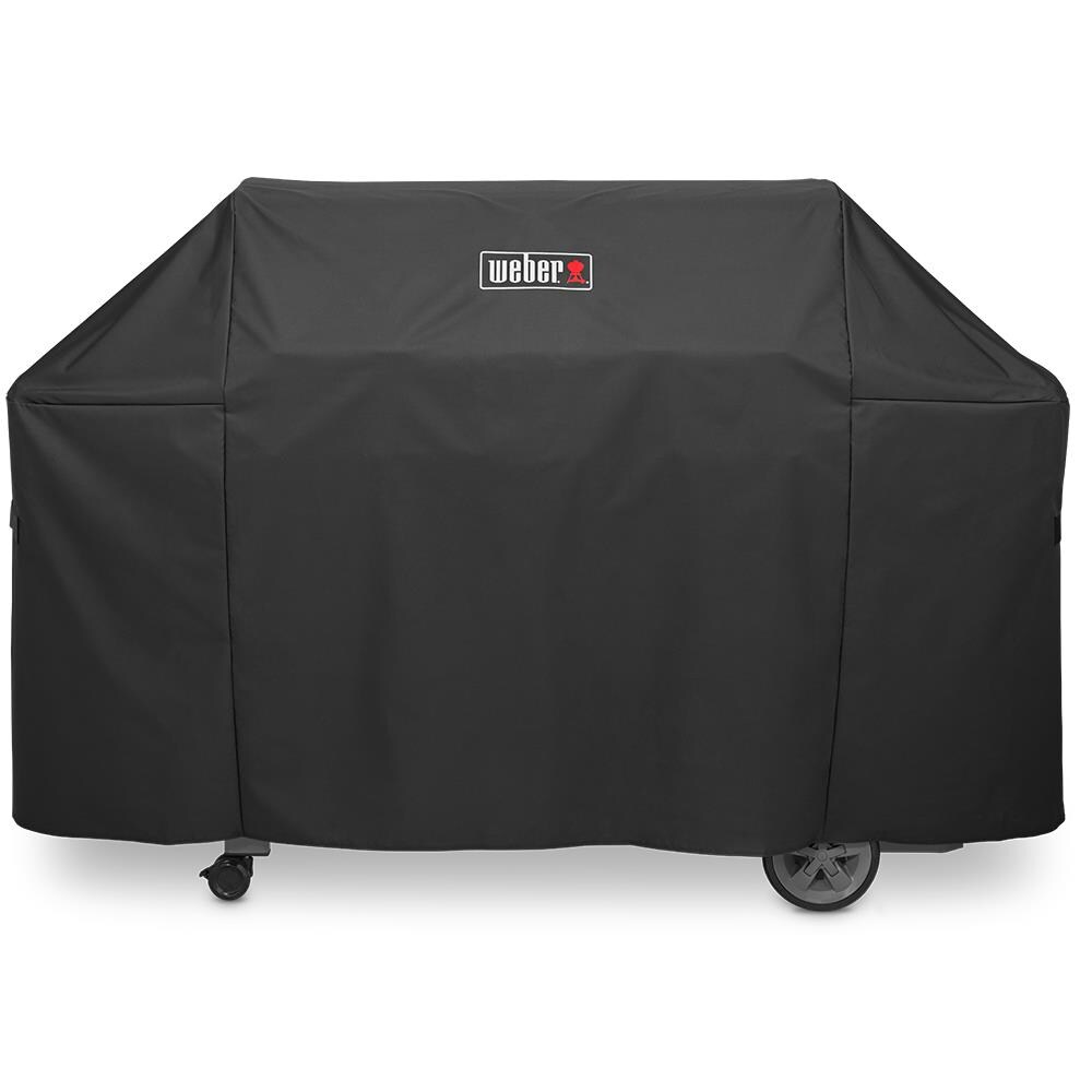 Weber 7132 44.5-in W x 71-in H Black Gas Grill Cover