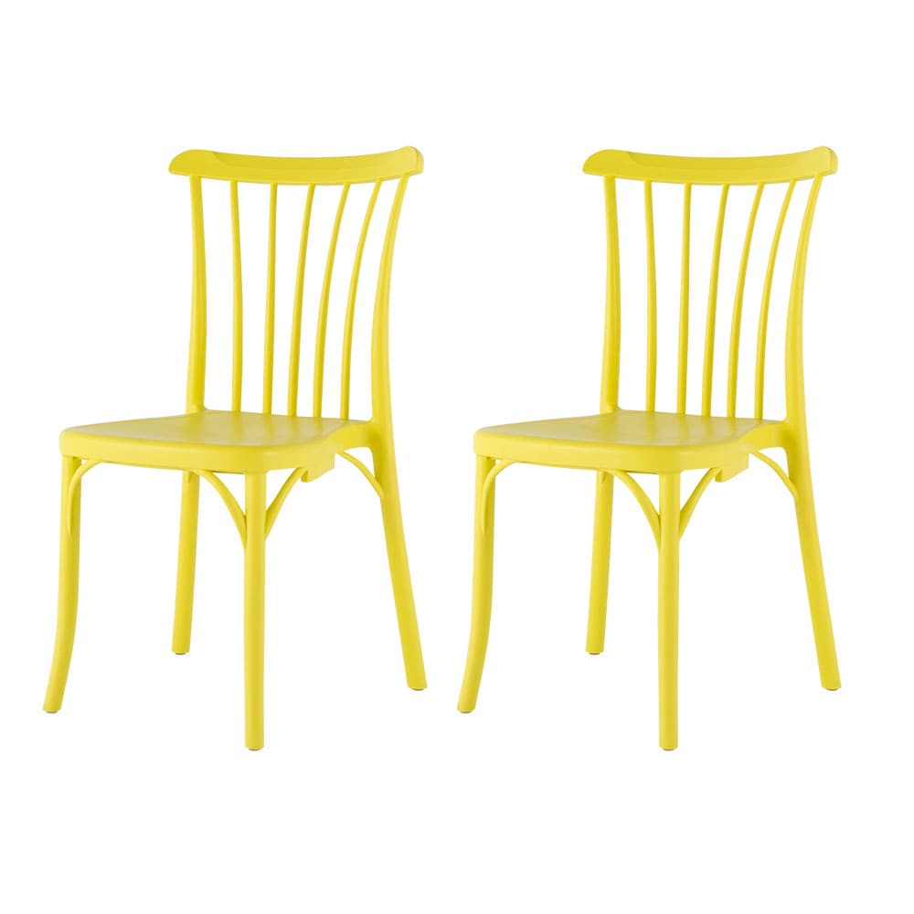 Lagoon 7062Y7-SSTOS Set of 2 Traditional Dining Side Chair (Plastic Frame)