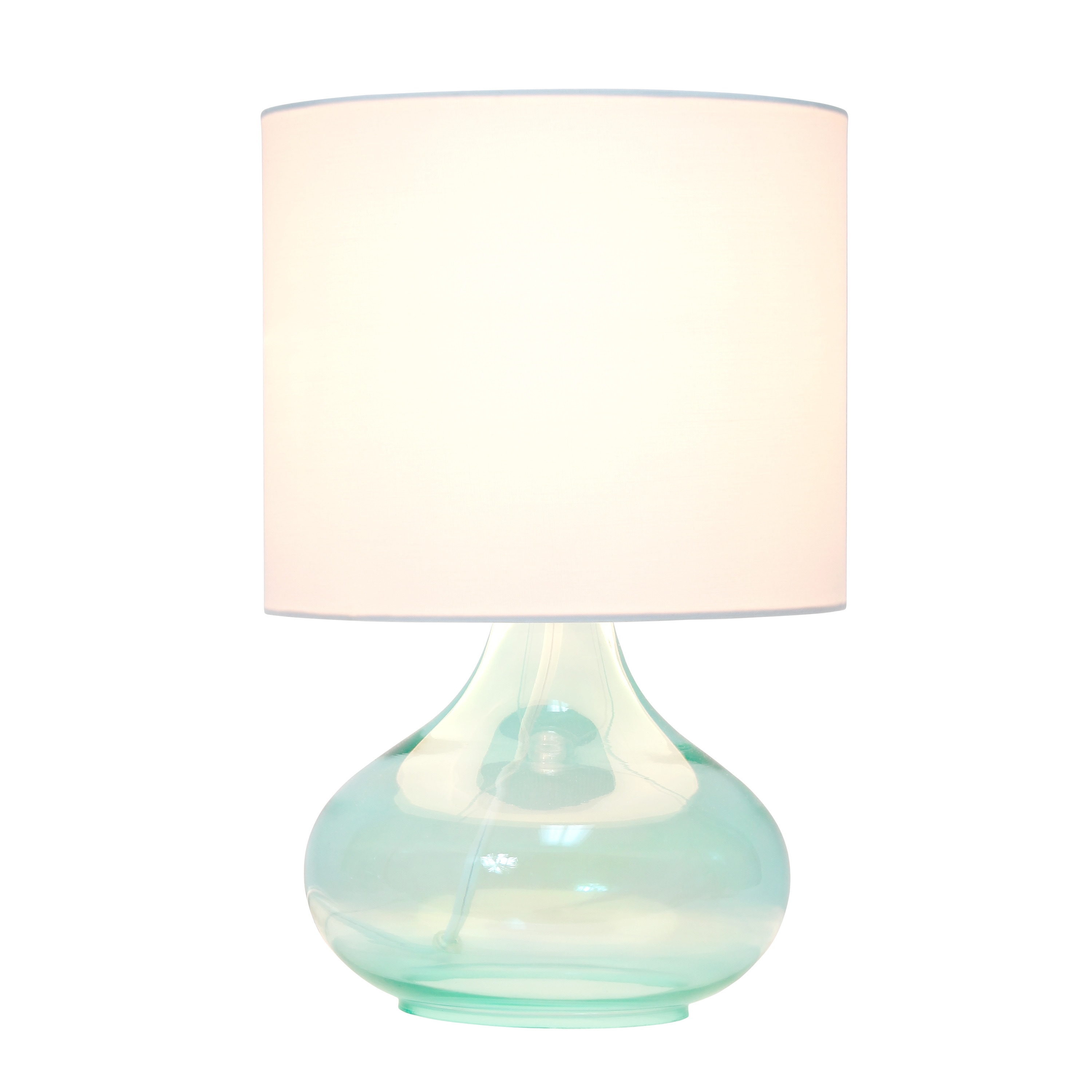 habitat glass lampshade