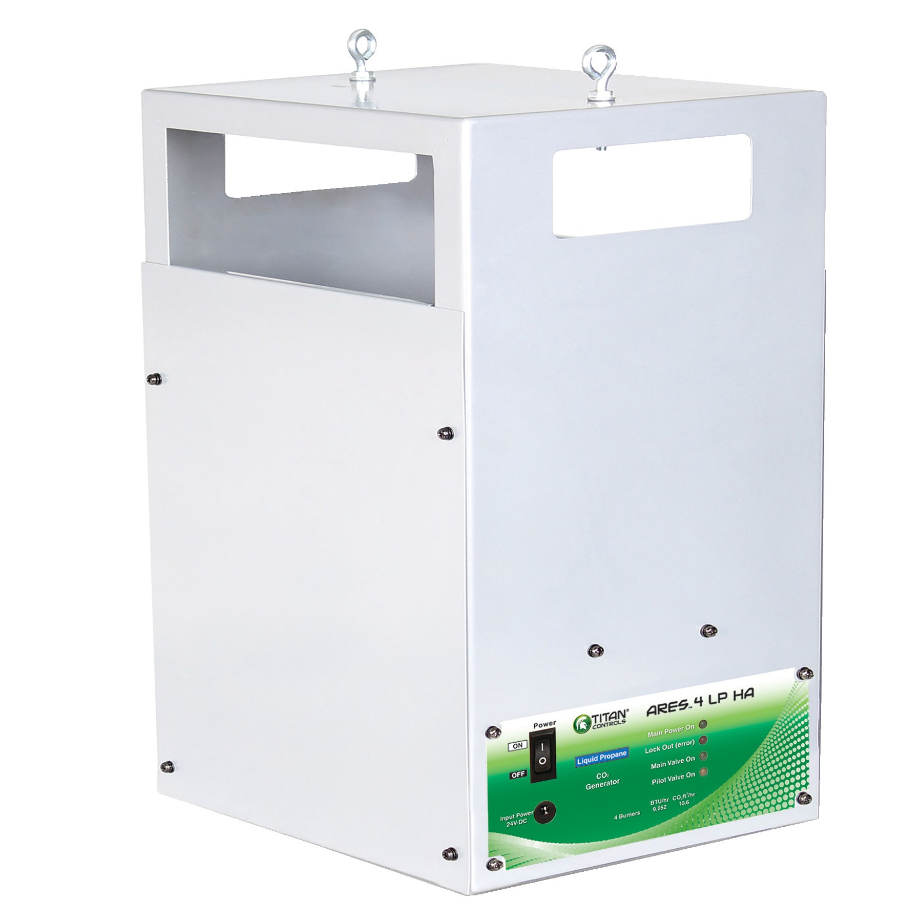 Titan Controls HGC702861 Ares Four Burner LP CO2 Generator, 10.6 CuFt/Hr Air Accessory