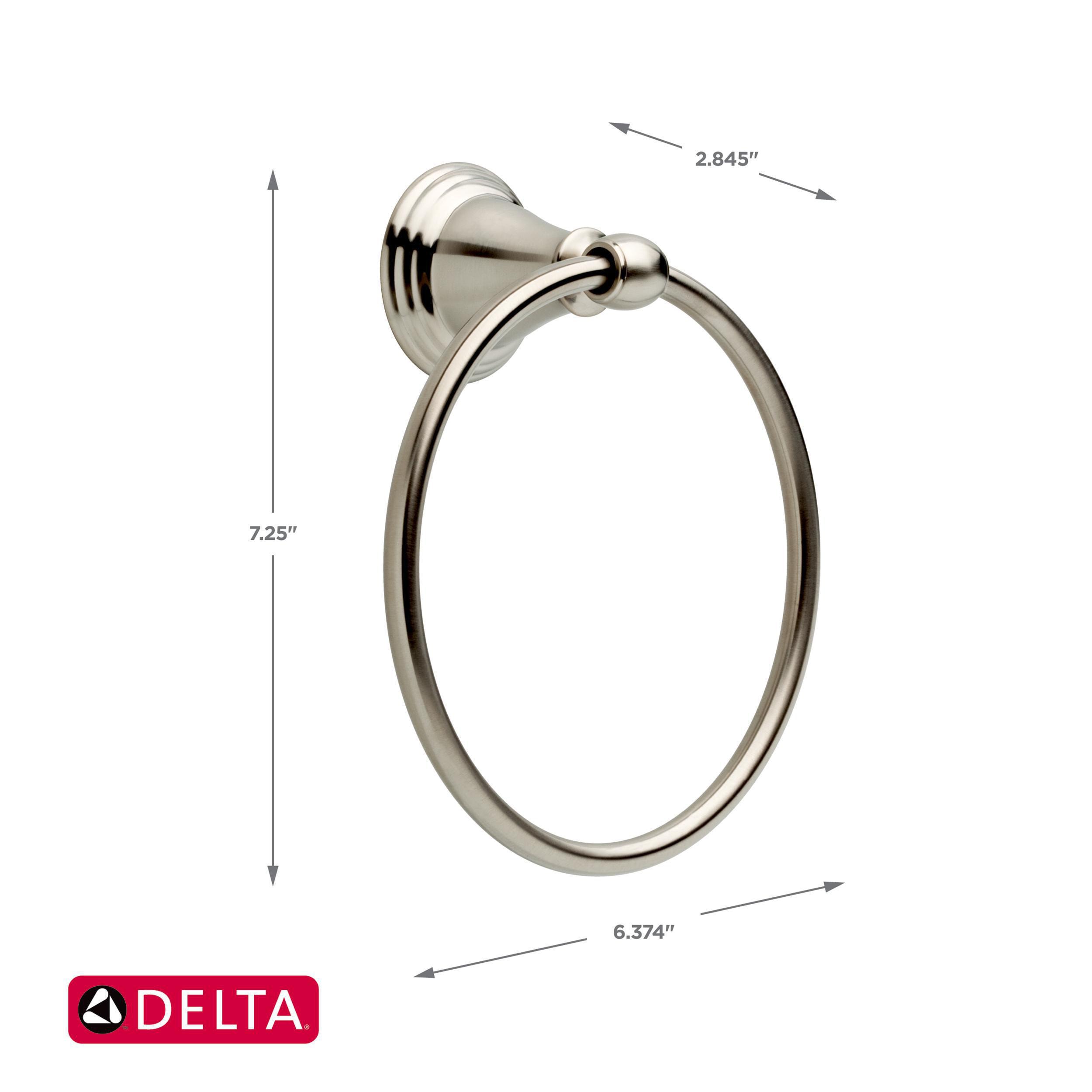 Delta 4-Piece Windemere Spotshield Brushed Nickel Decorative Bathroom ...