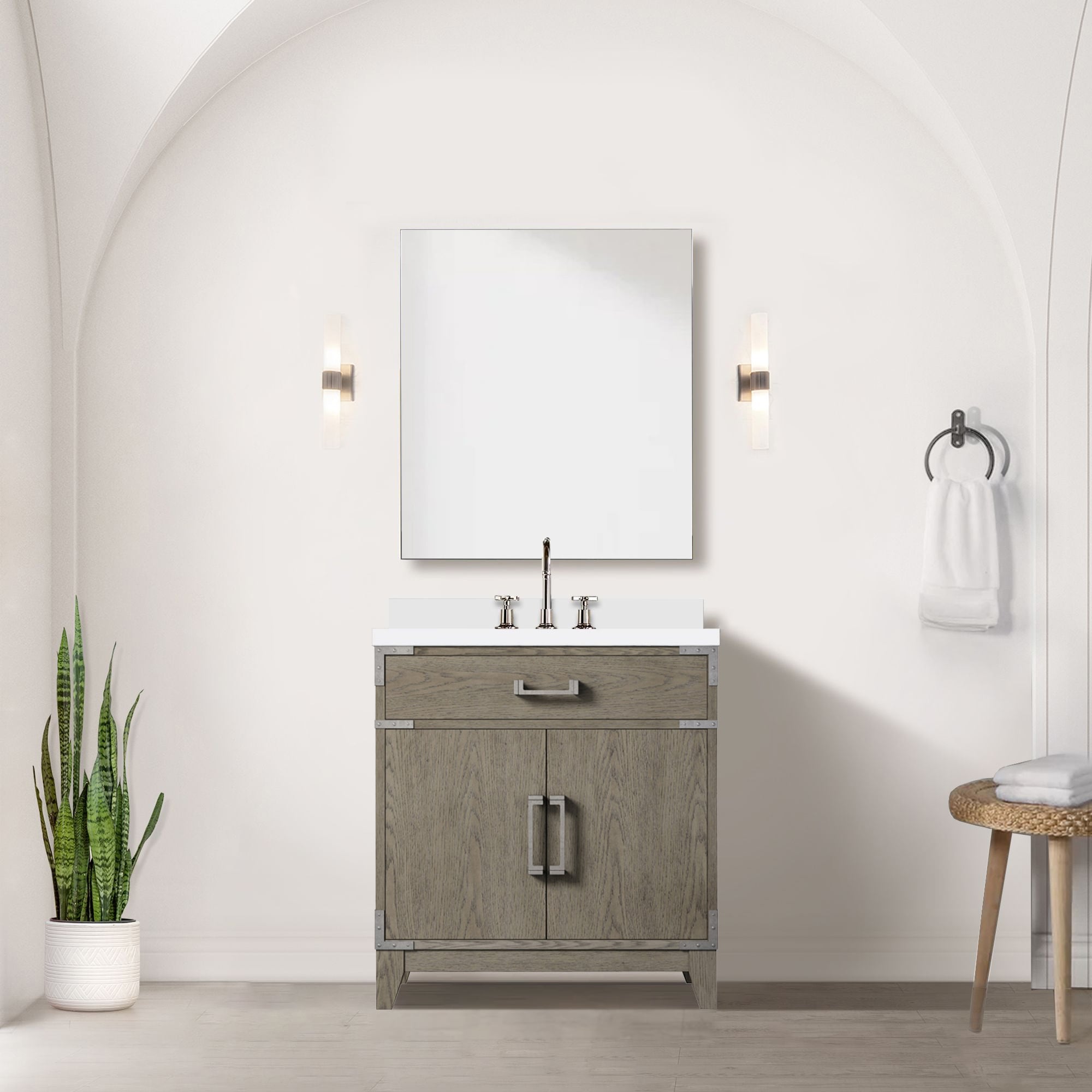 Lexora LVW30SR310 Bath-Vanity-Combo - View #5