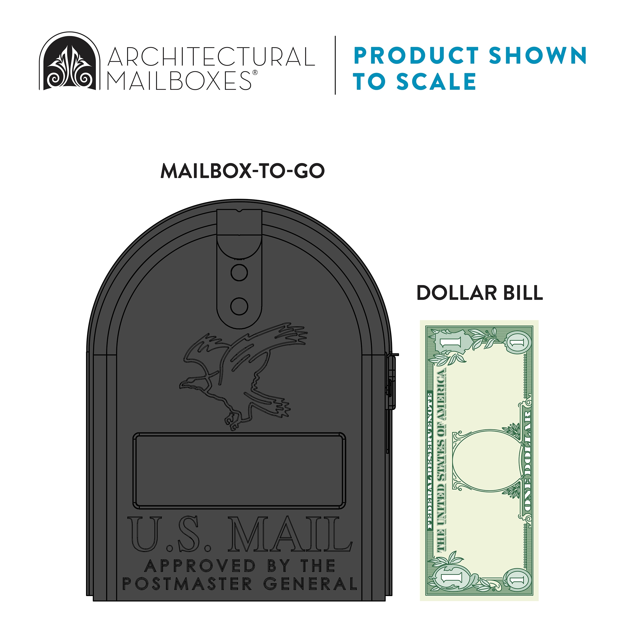 Architectural Mailboxes MC11KITBAM mailboxes - View #6