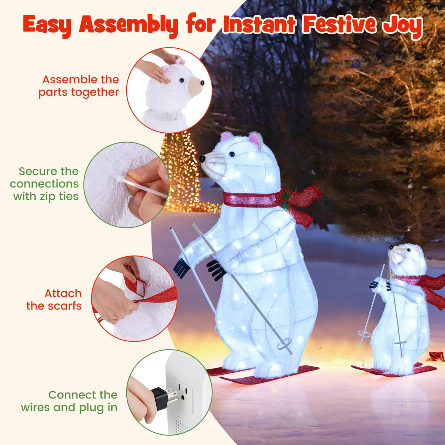 Costway CSHY001797 Christmas-Inflatables - View #7