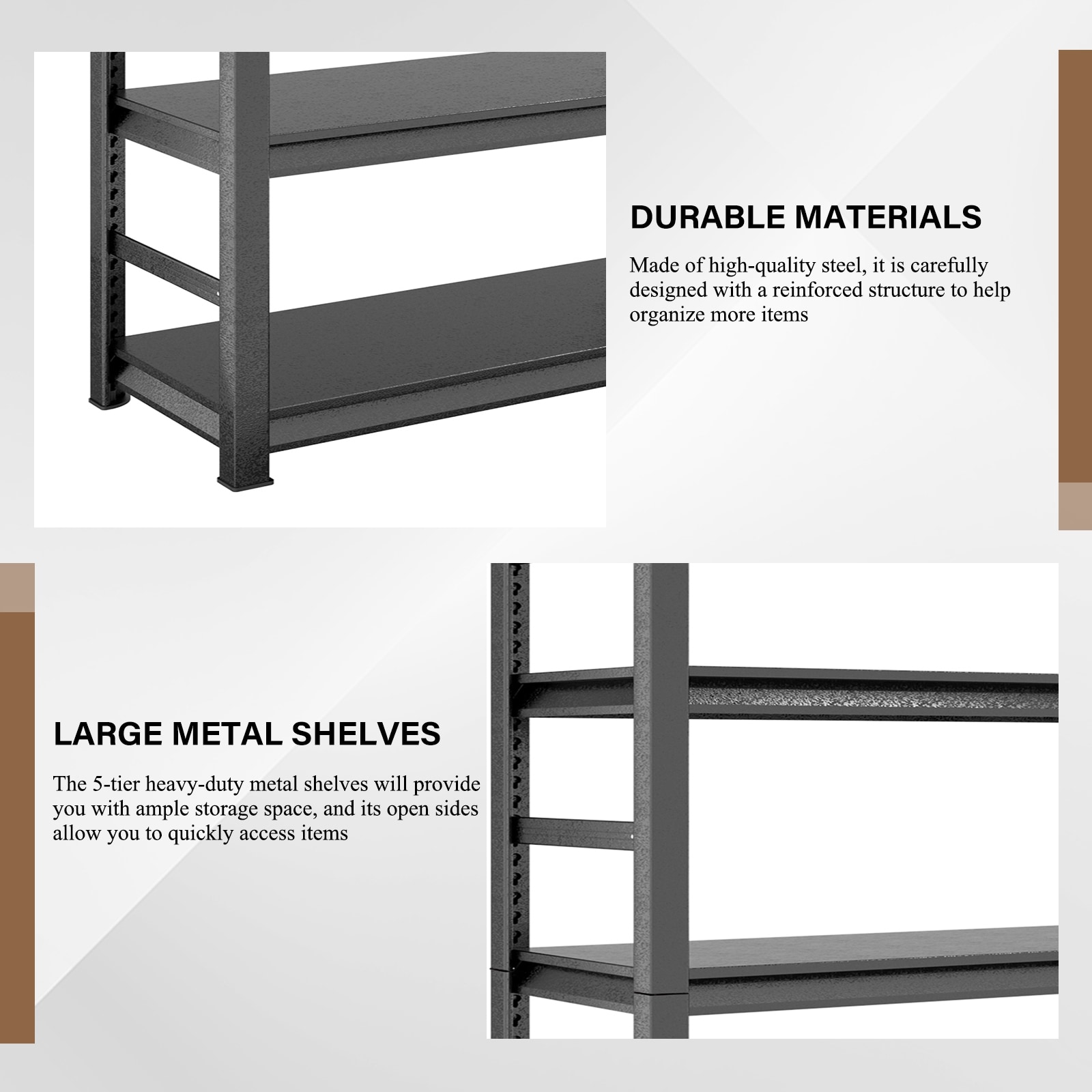 Siavonce FZ81458 Free-Standing-Shelving - View #5