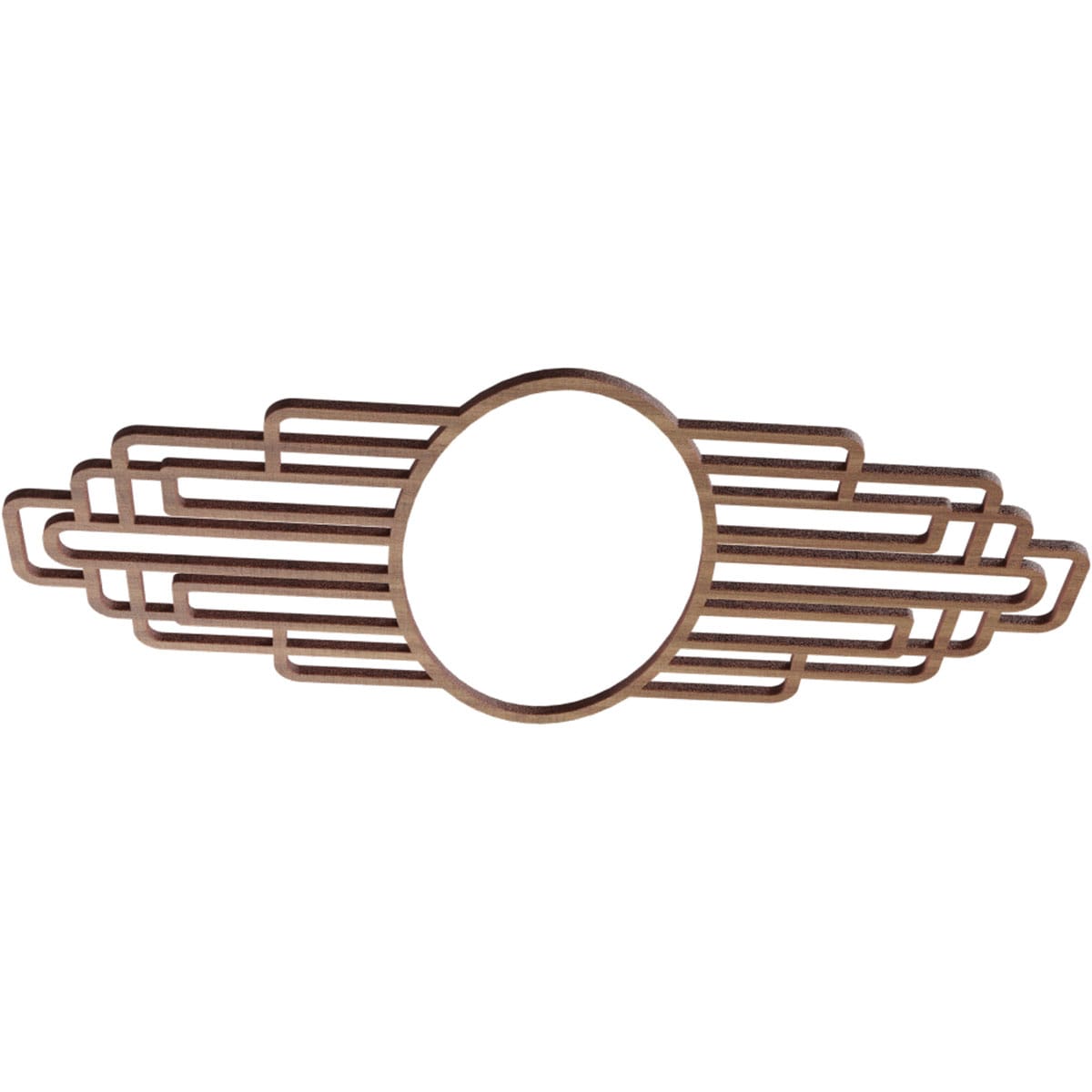 Ekena Millwork CMWP22X11X0375EBWA Ceiling-Medallions - View #2