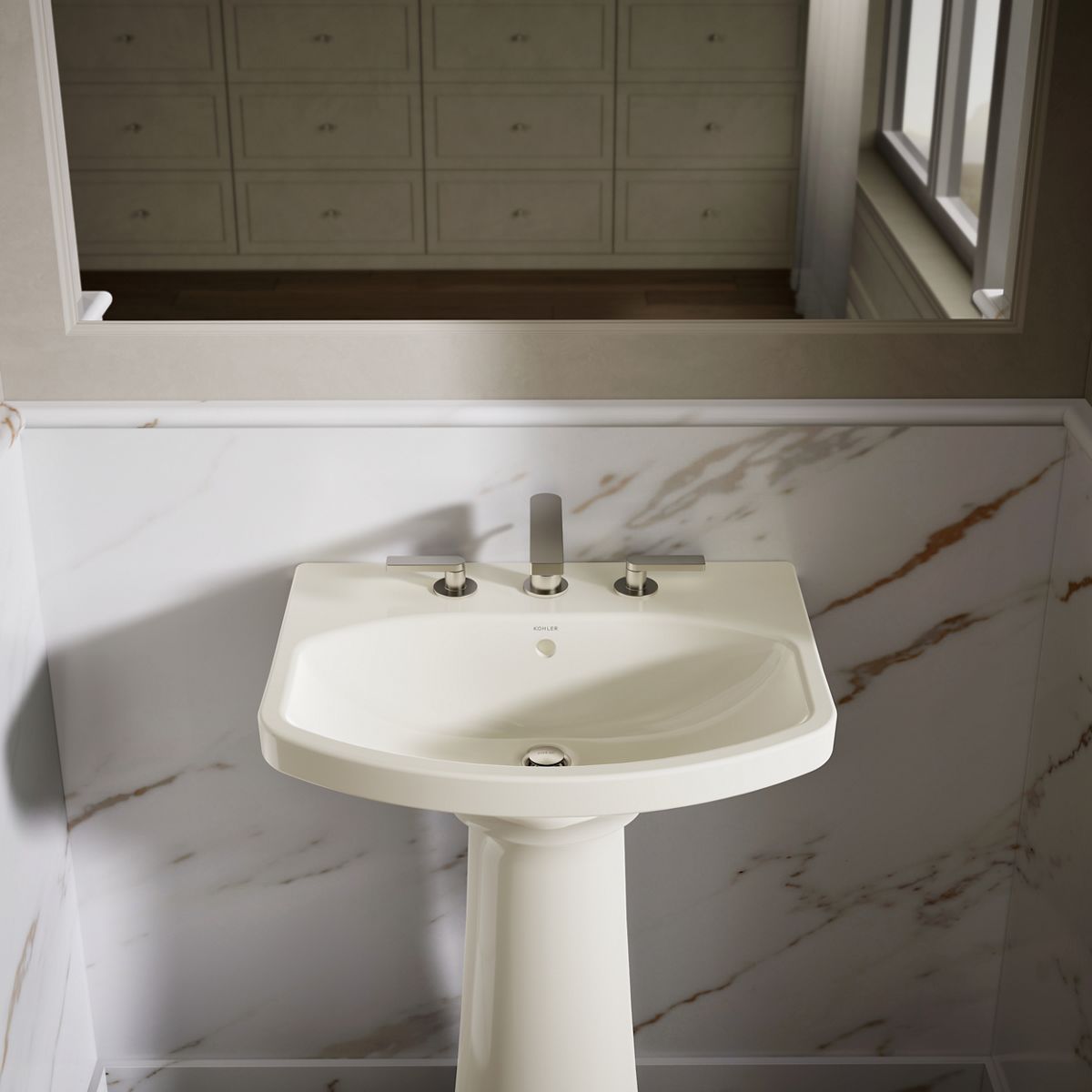 KOHLER 2363-8-96 Complete-Pedestal-Lavatories - View #7