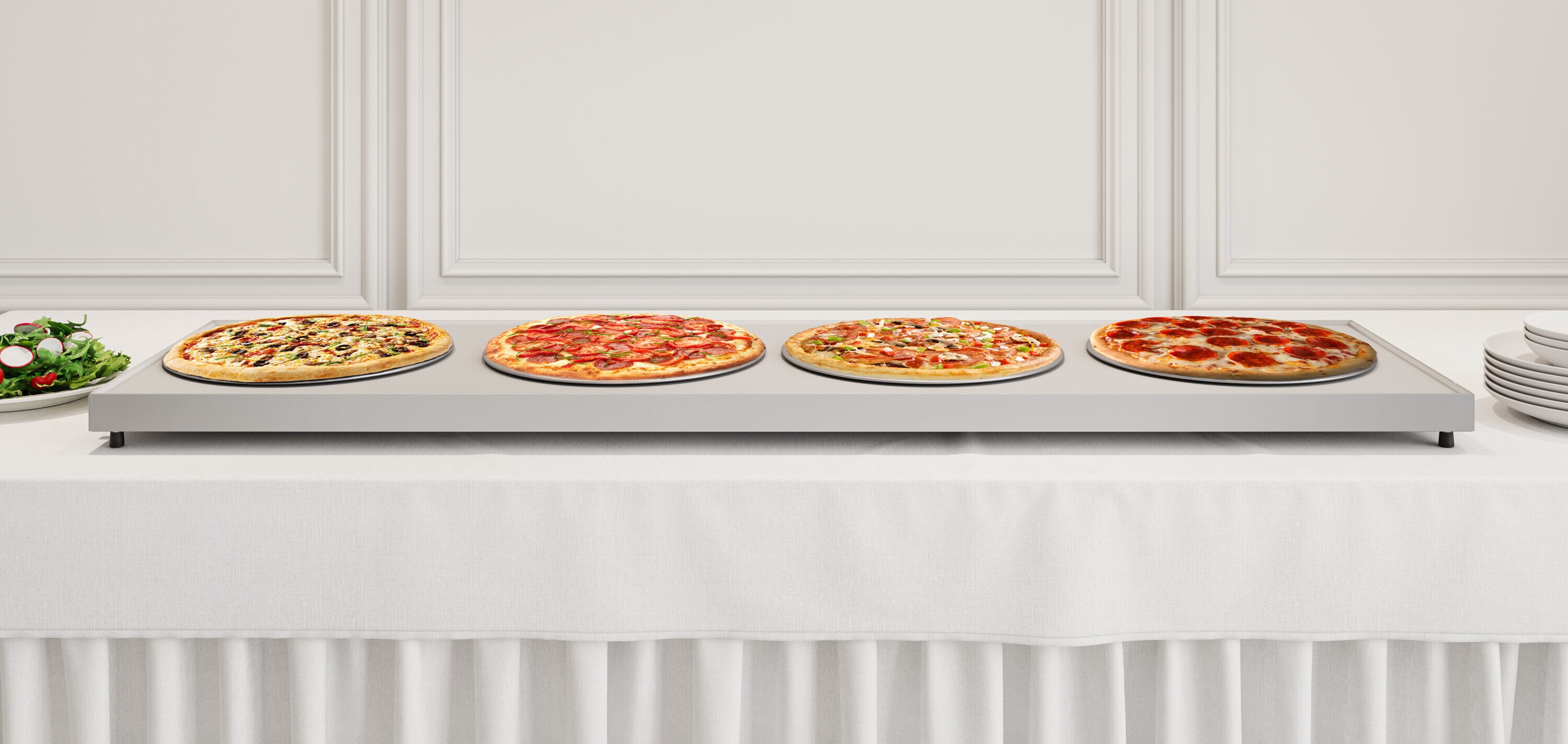 KoolMore LOW-KM-WS72 Buffet-Servers - View #2