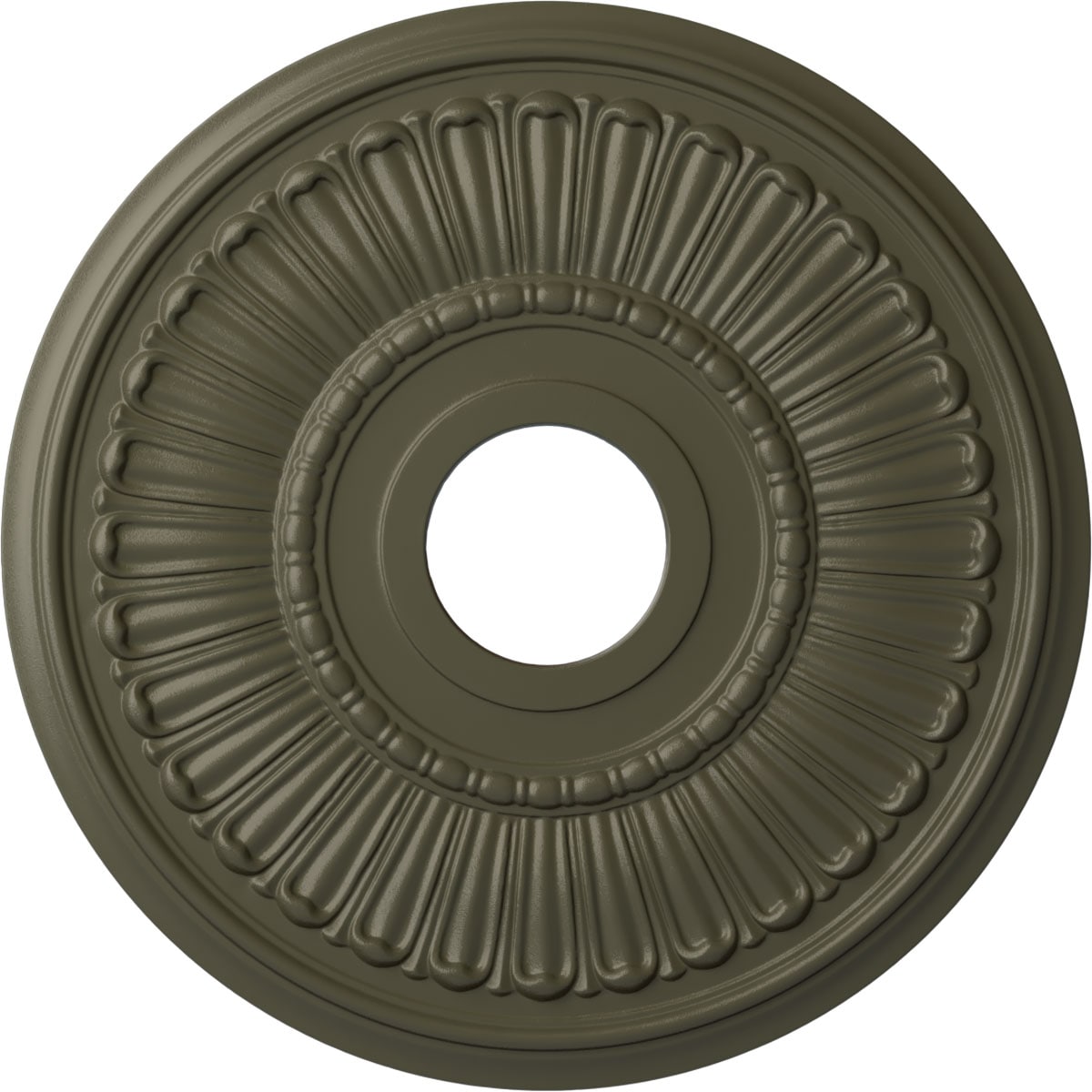 Ekena Millwork CM16MLWHF Melonie 16-in W x 16-in L Painted Witch Hazel Polyurethane Whole Ceiling Medallion