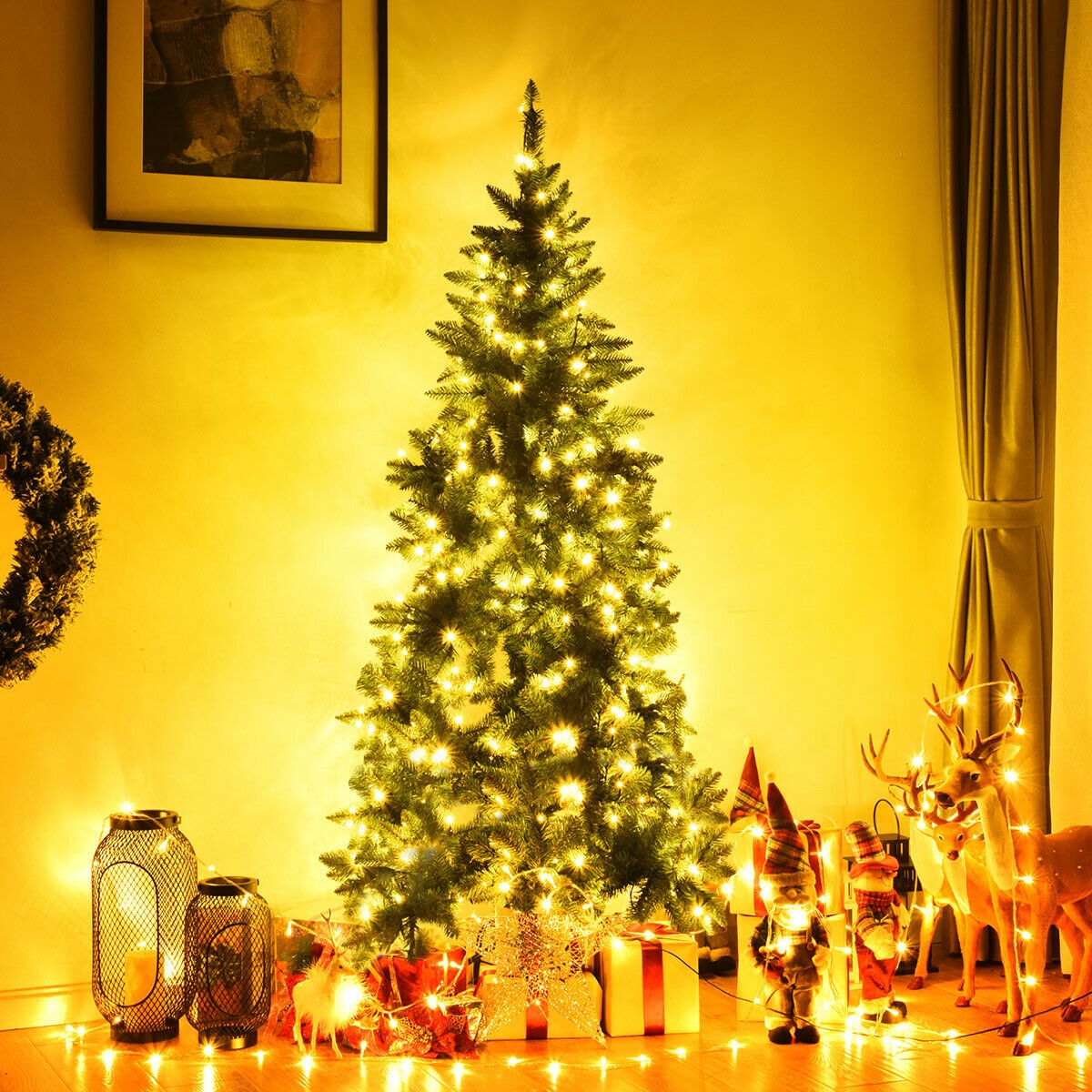 WELLFOR CM-HJY-22048 Artificial-Christmas-Trees - View #3