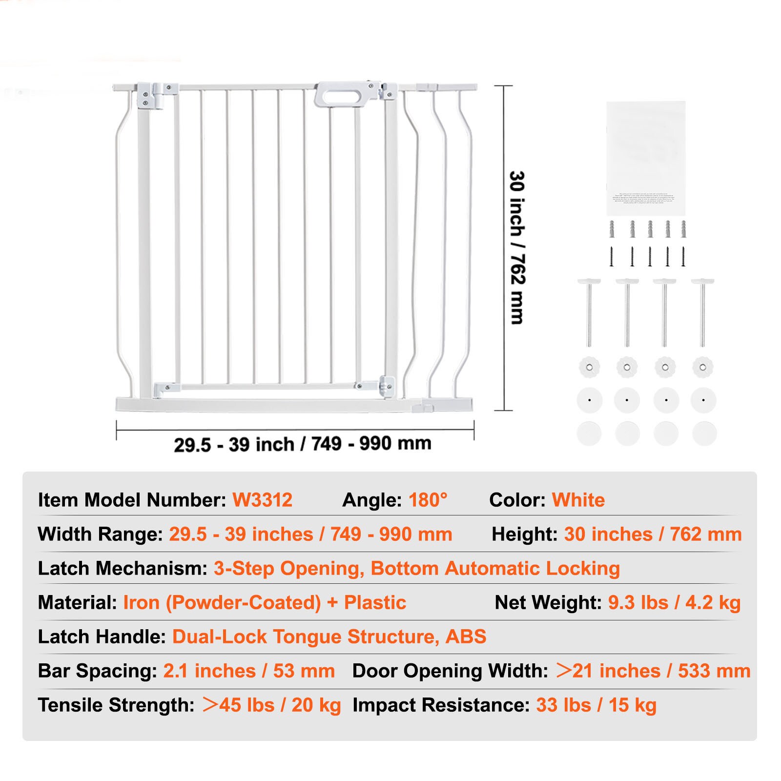 VEVOR SCLGXCWZLBS303709V0 Child-Safety-Protection - View #7