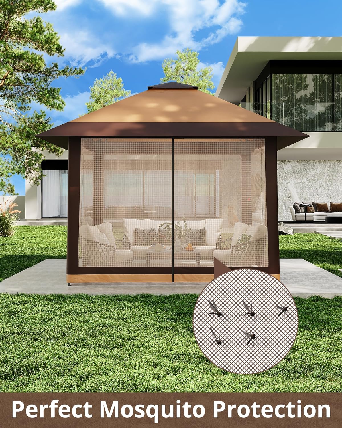 Garvee JMH0209-PHO-12C3XSNI Wood-Resin-Gazebos - View #3