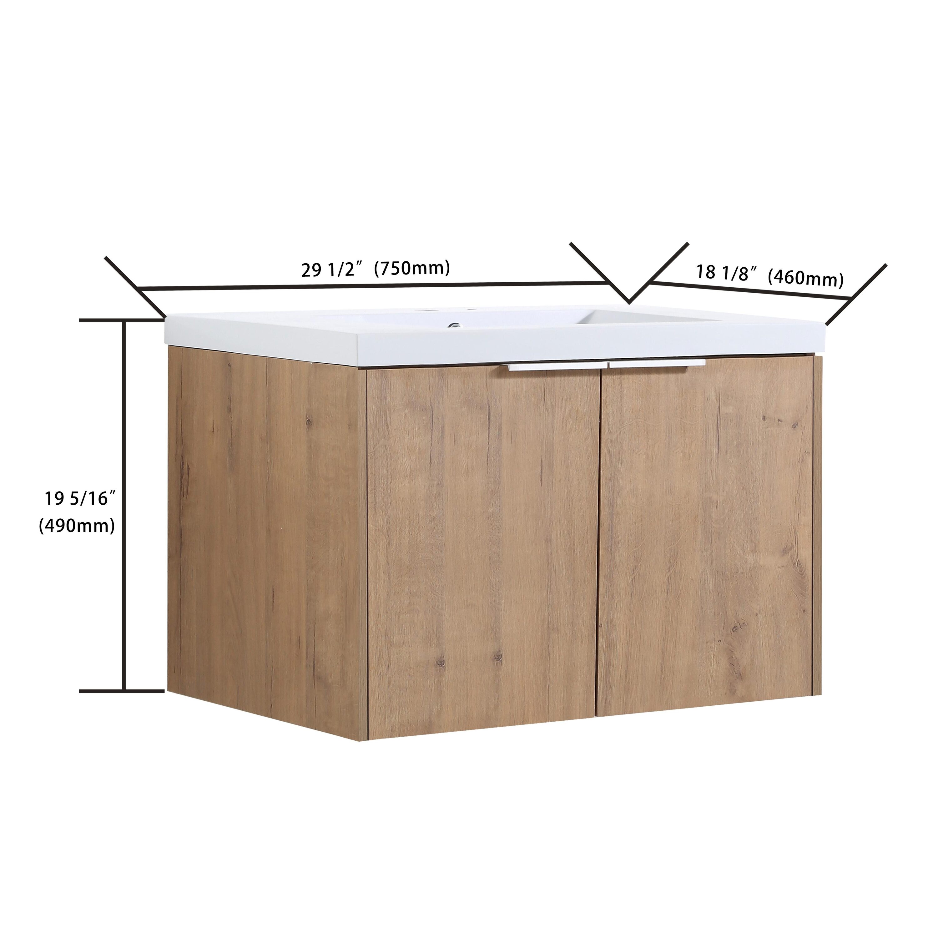 WELLFOR GLEM-50715 Bath-Vanity-Combo - View #5