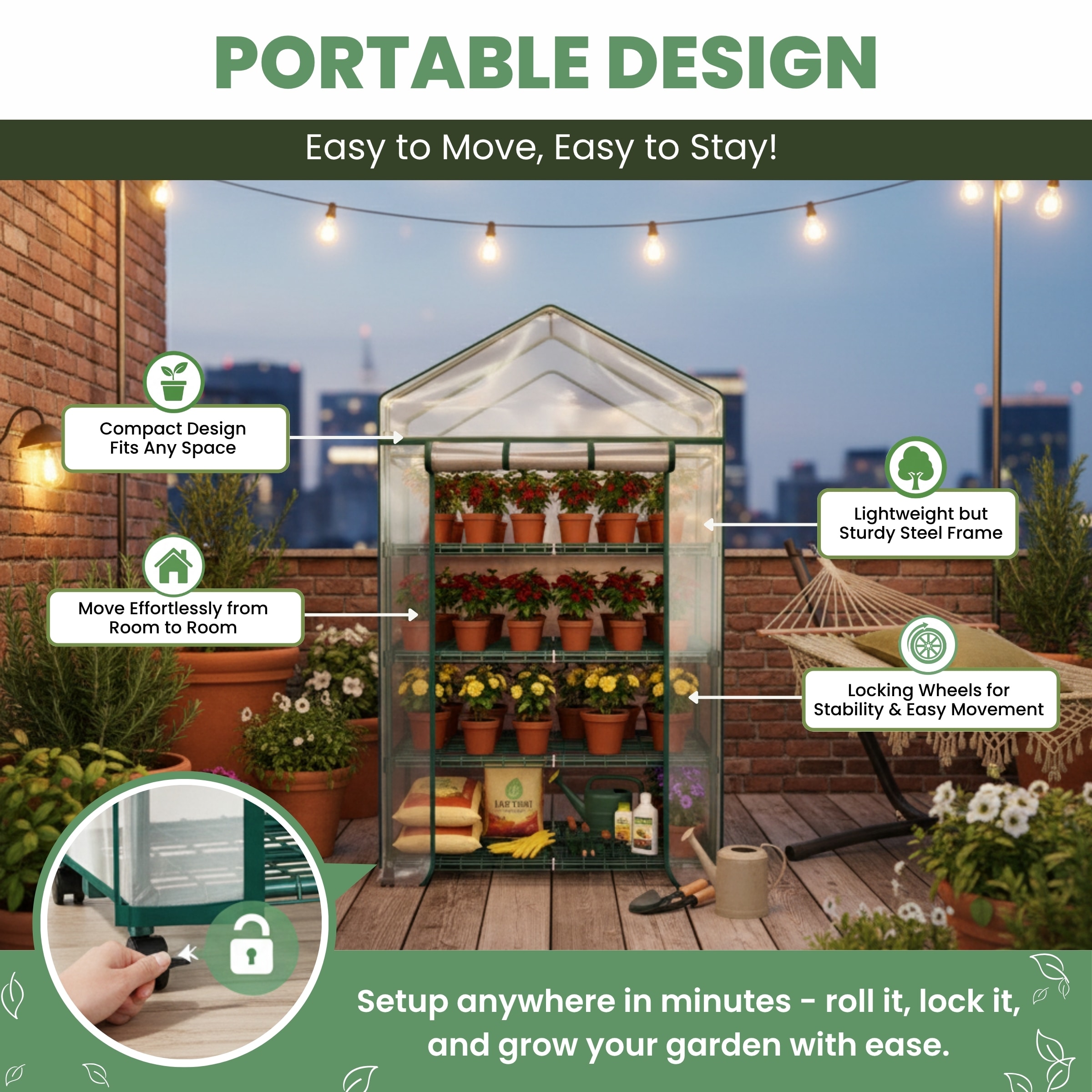 Hastings Home 720515XEB greenhouses - View #4