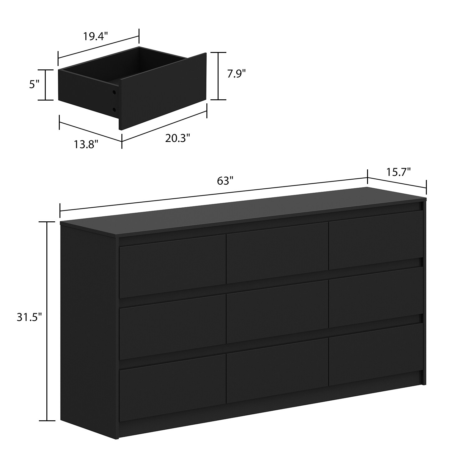 FUFU&GAGA HAL0020-03 dressers - View #12