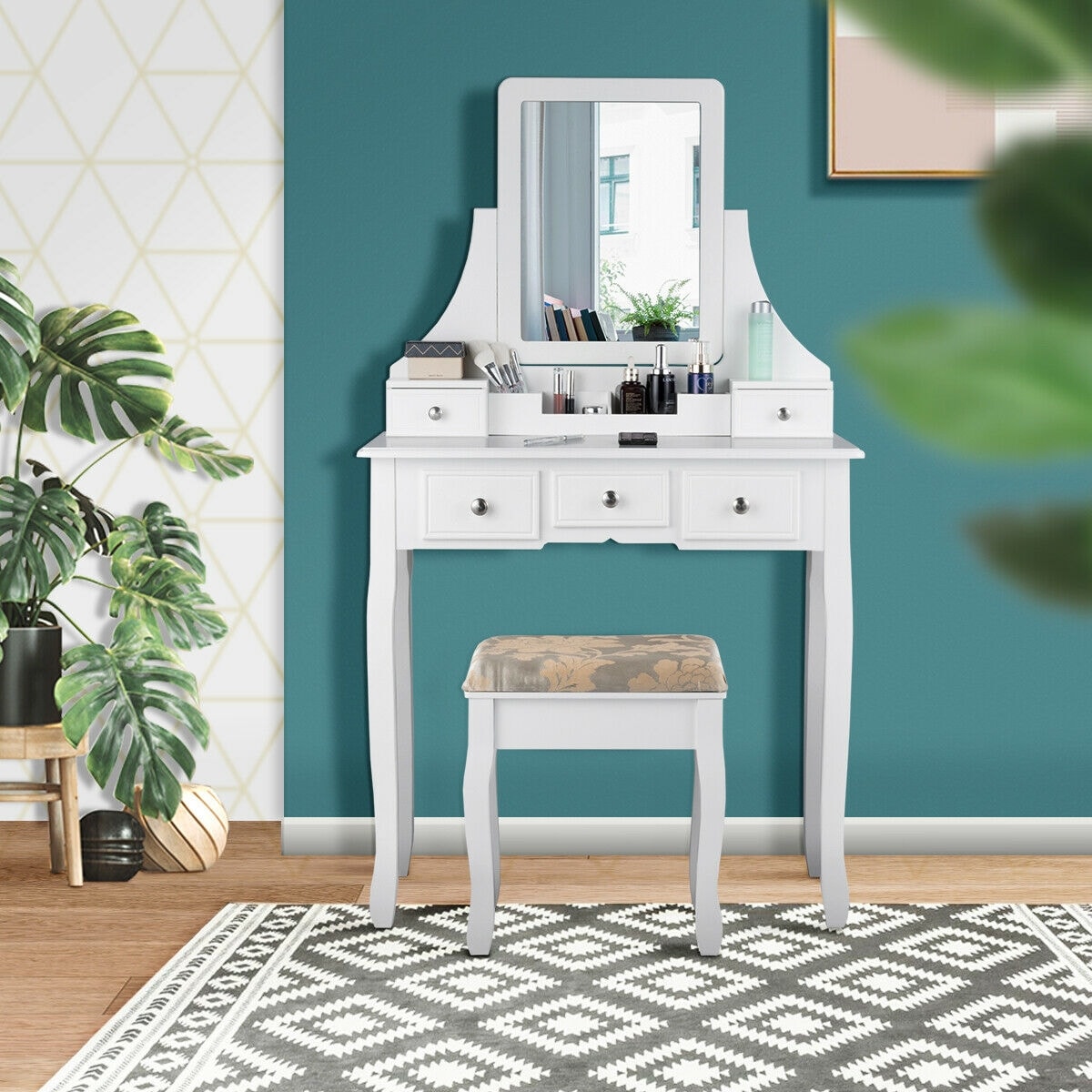 CASAINC WF-HYSN-66132WH Bedroom-Vanities - View #9