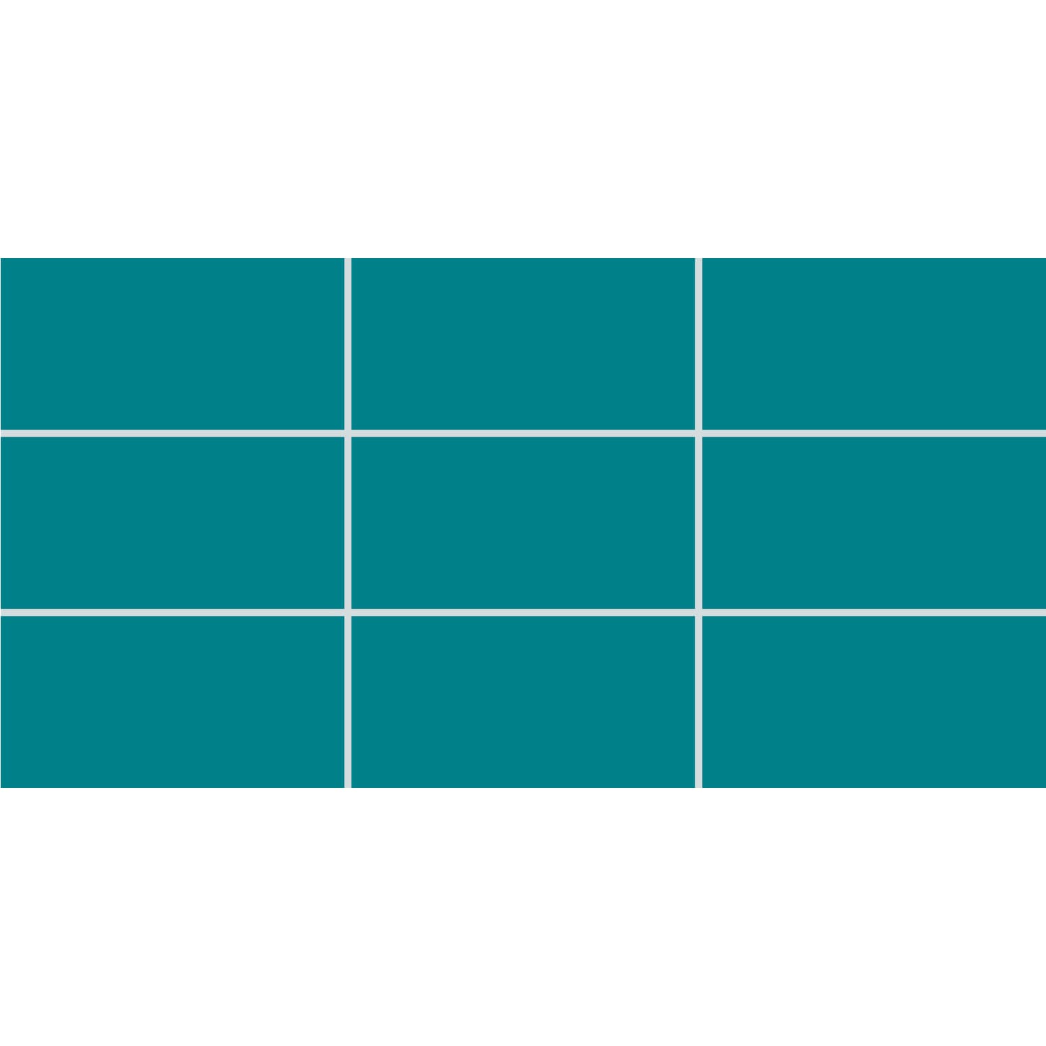 Daltile Core Classic Linear Ocean Blue 4-in x 8-in Glossy Ceramic Subway Wall Tile ( 10.63-sq ft / Carton )