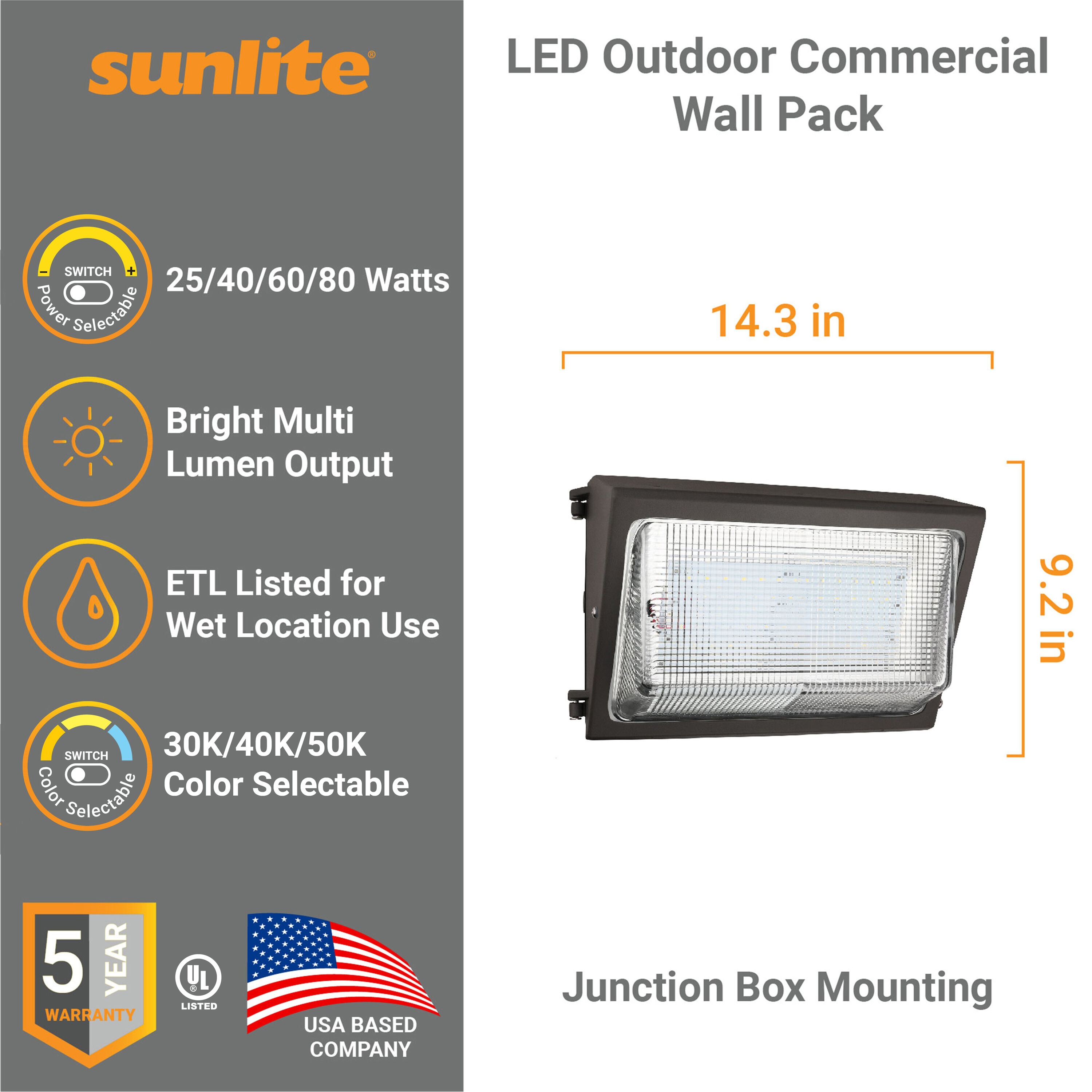 Sunlite LW07245 Wall-Pack-Lights - View #2