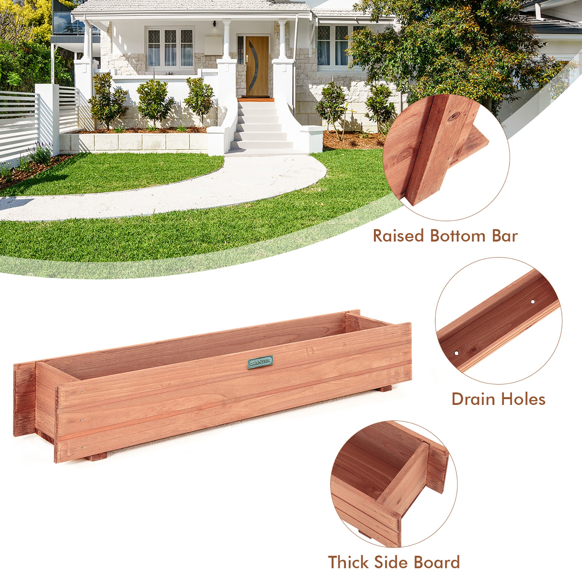 Costway LWS00522 Raised-Garden-Beds - View #3