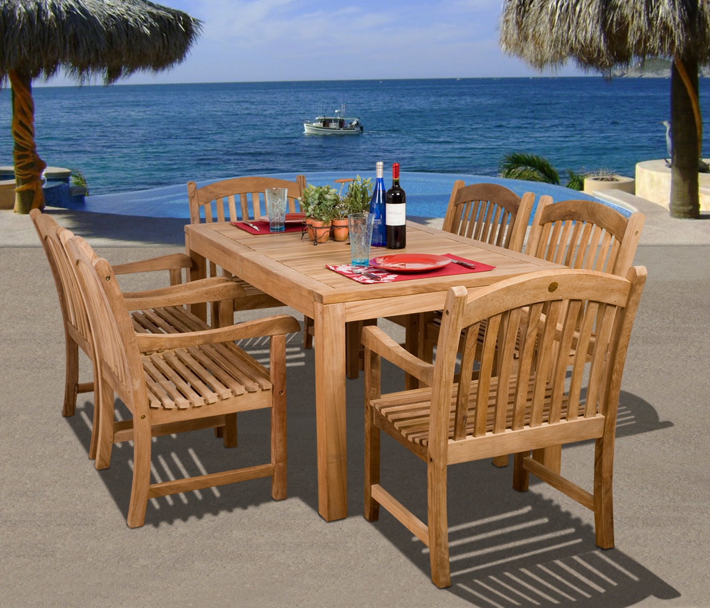 Envelor EN-IH-OSLO7PC Patio-Dining-Sets - View #2