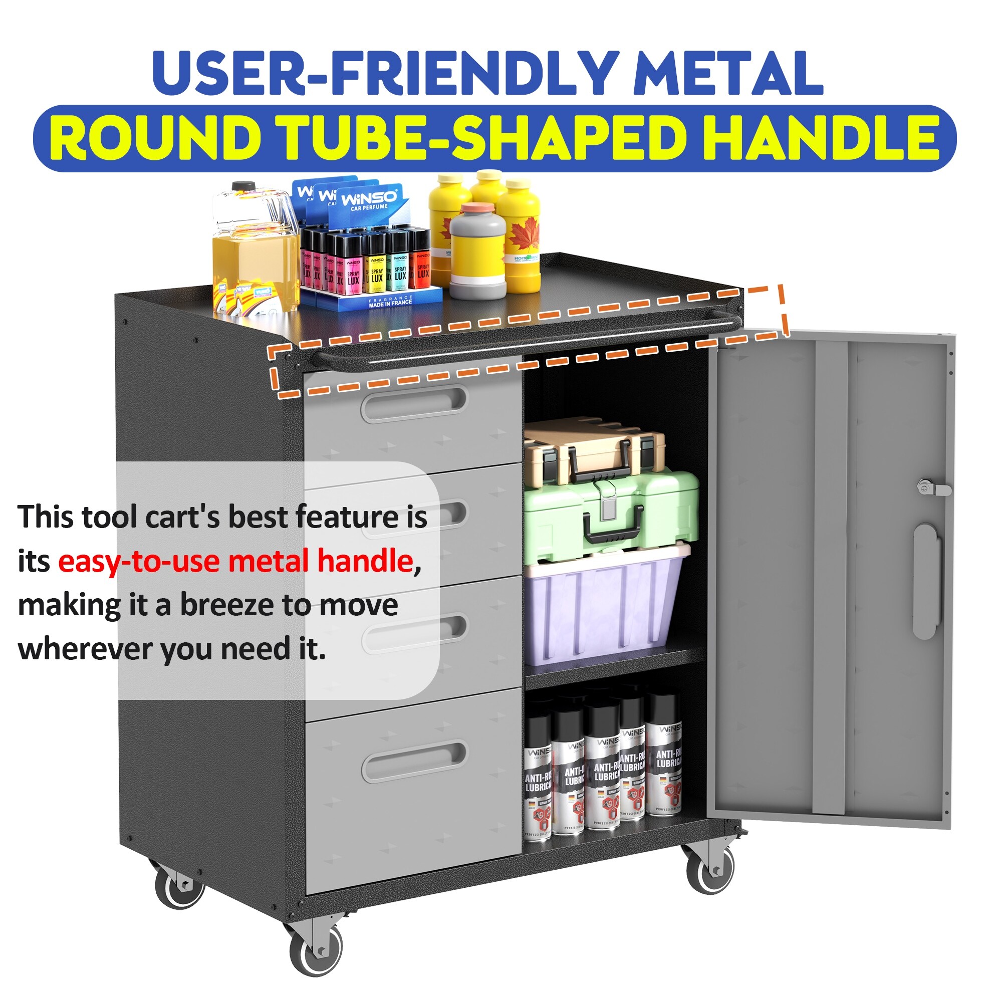 Dexmalle T2398P222836 Utility-Carts - View #3