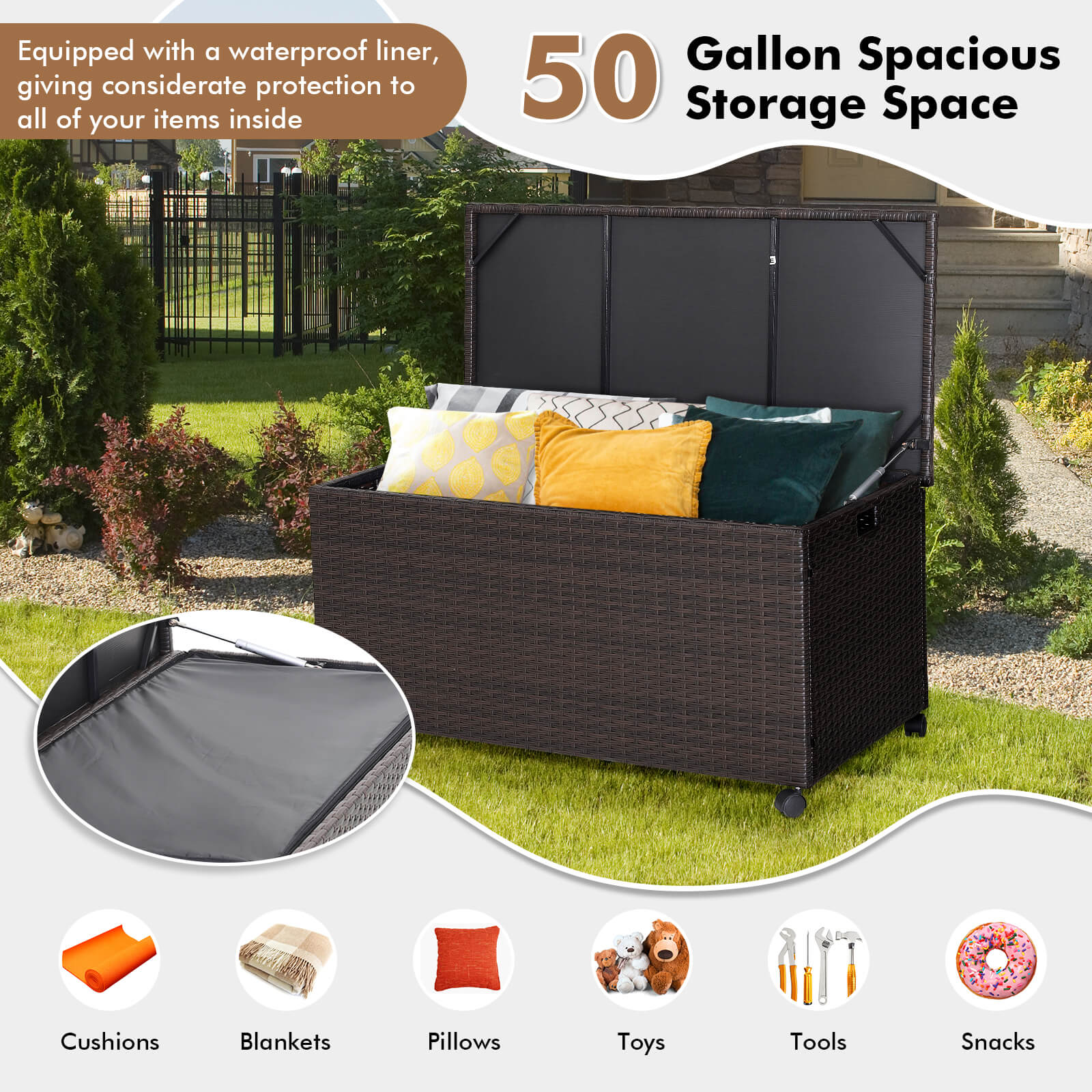 Poinic CWJDS70583 Small-Outdoor-Storage - View #6