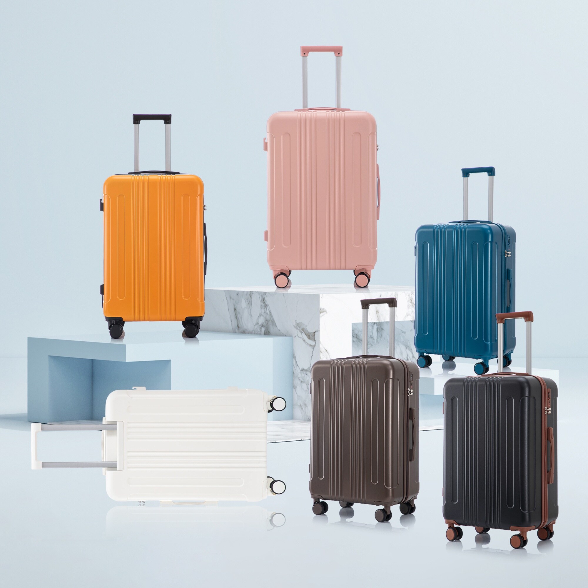 HyperDrop Cart B-9N0G0P3B7K5Y Luggage-And-Luggage-Sets - View #2