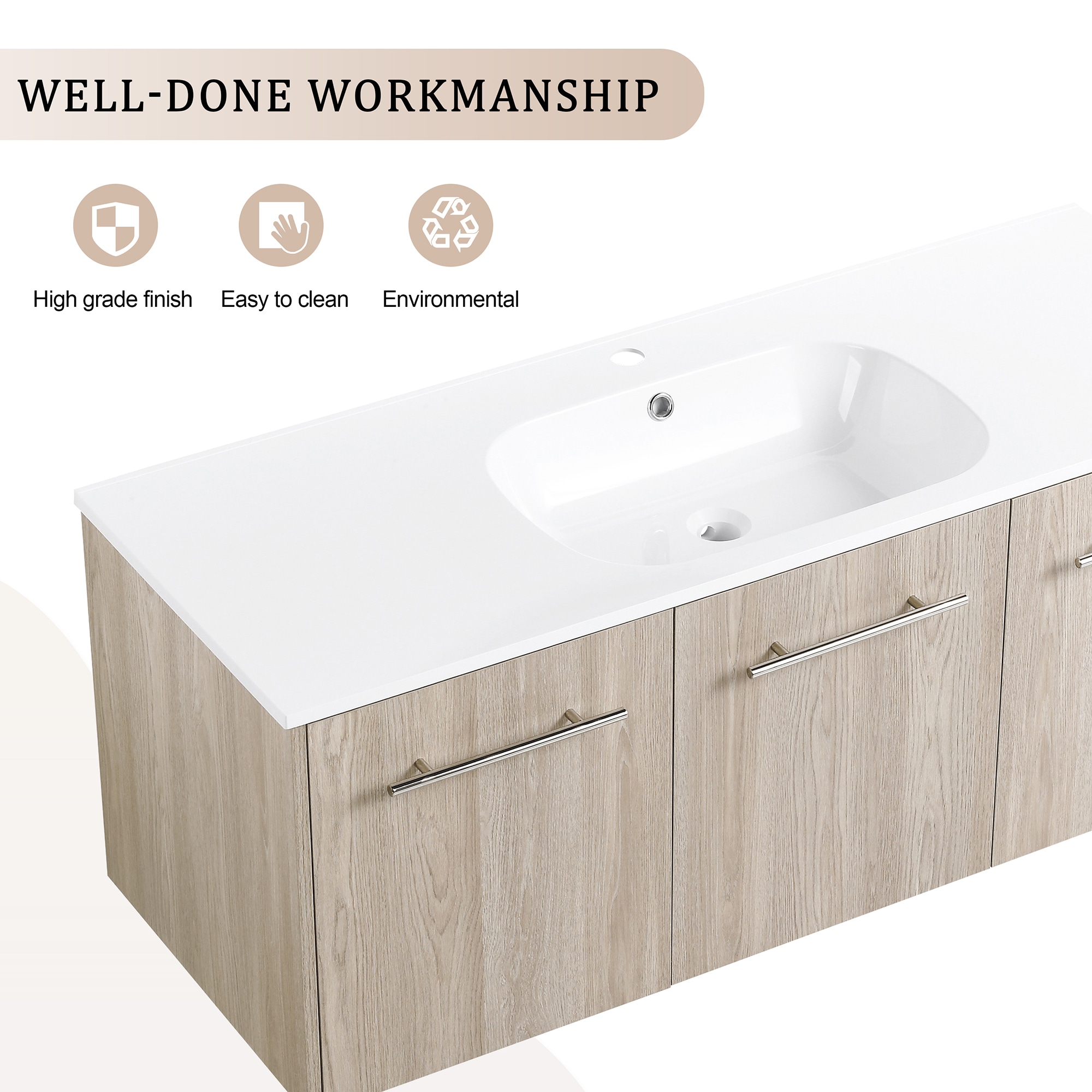 Forclover QNM-0736-MGG Bath-Vanity-Combo - View #6