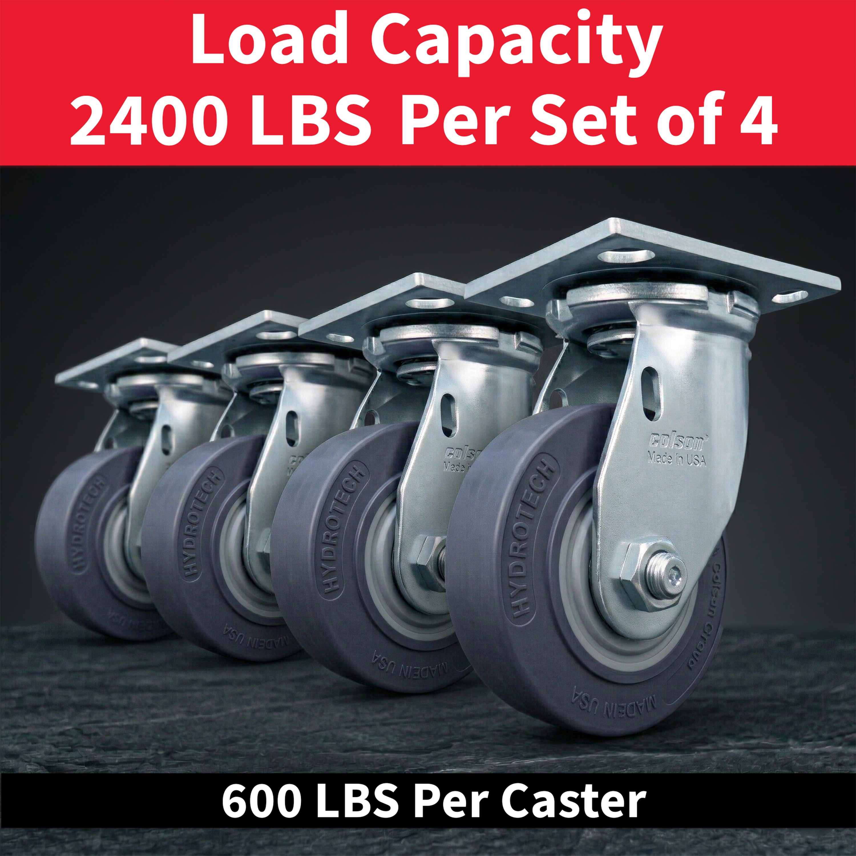 Colson 82324 casters - View #5