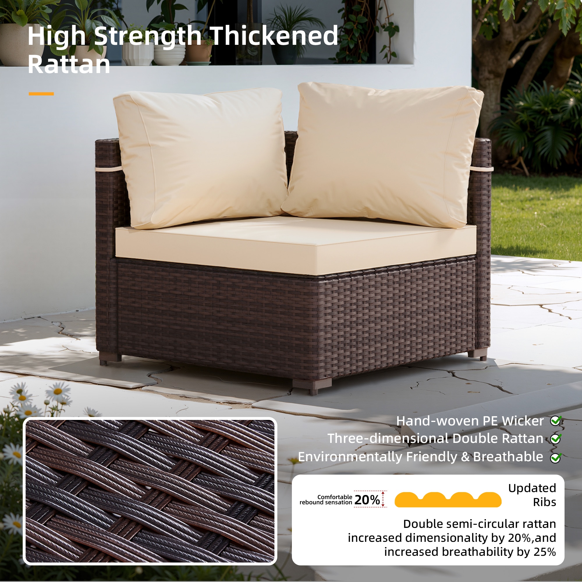 Patio Watcher LS-RT9-28TPDK-B1 Patio-Conversation-Sets - View #6