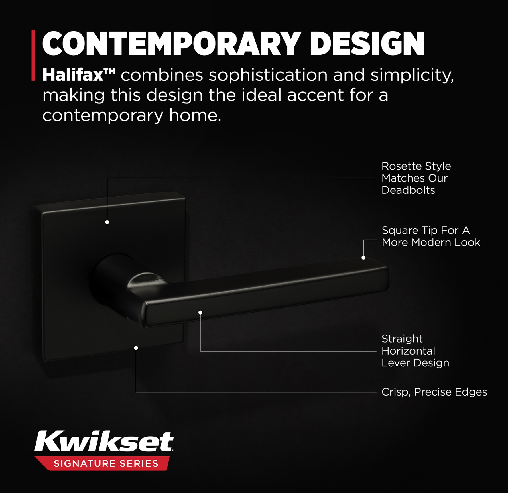 Kwikset Signature Series 720HFL SQT 514 CP Door-Handles - View #3