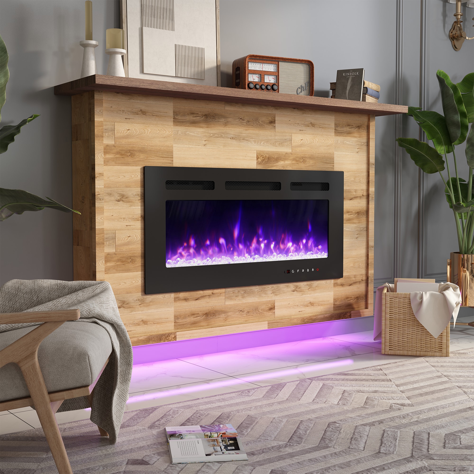 Clihome CL-IF1336TV1DD Electric-Fireplaces - View #5