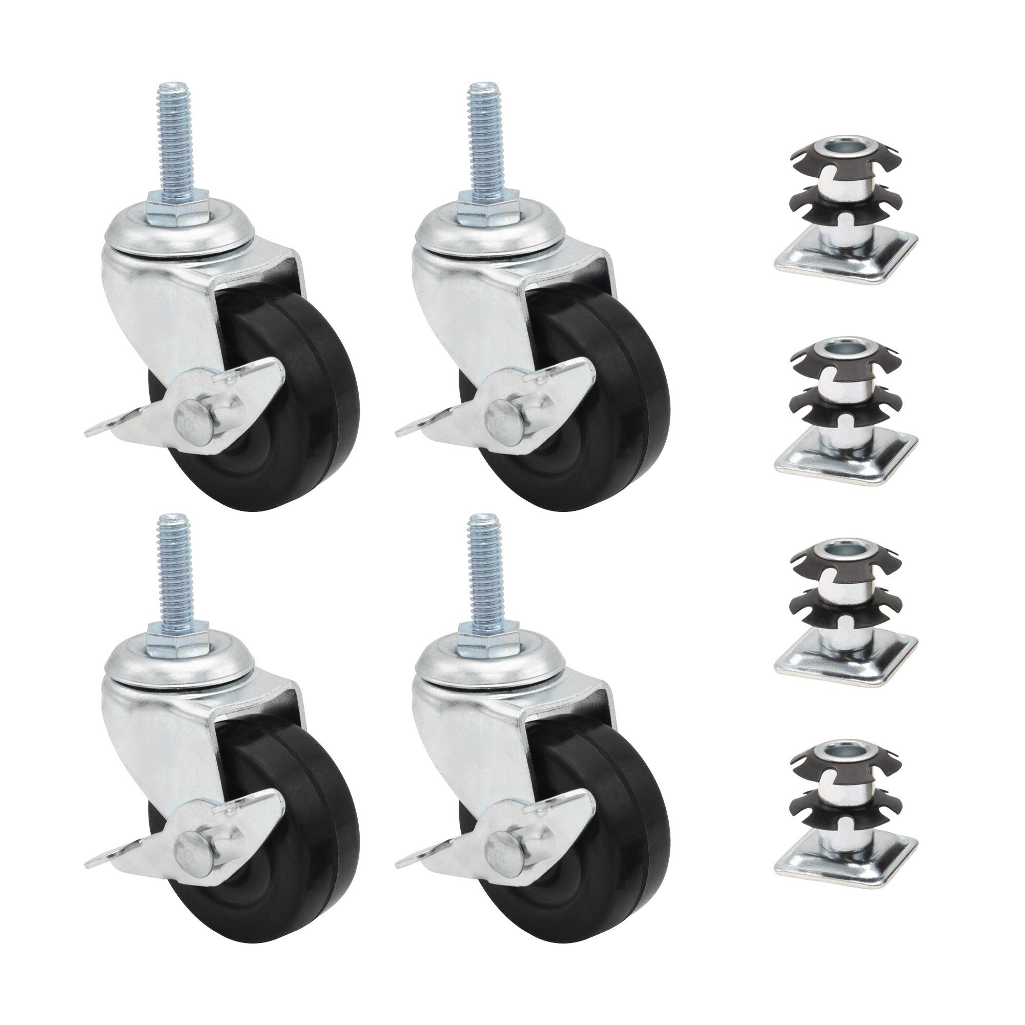 Outwater 3P1.14.00111 2-in Rubber Swivel Caster