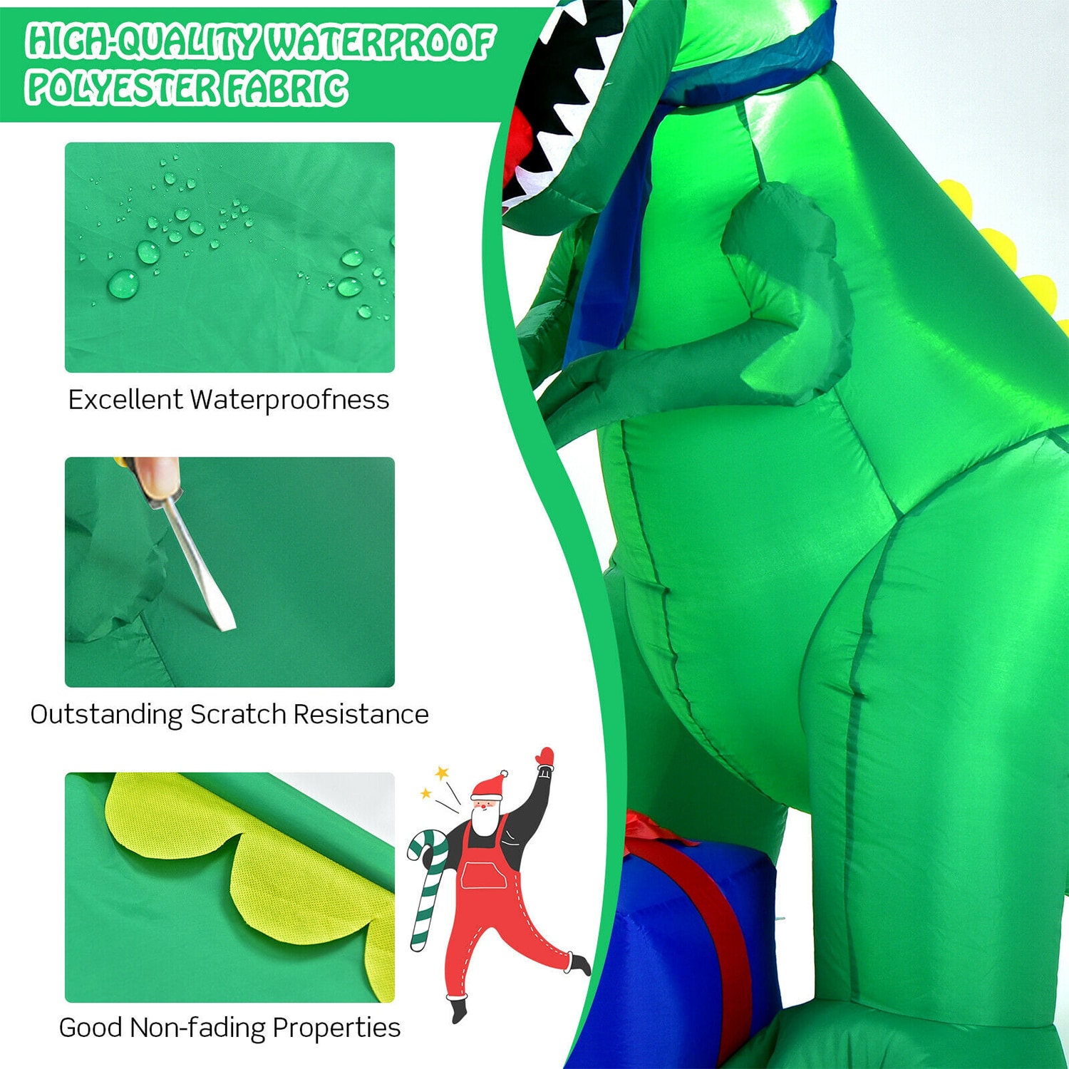 WELLFOR HYJ23729US Christmas-Inflatables - View #2
