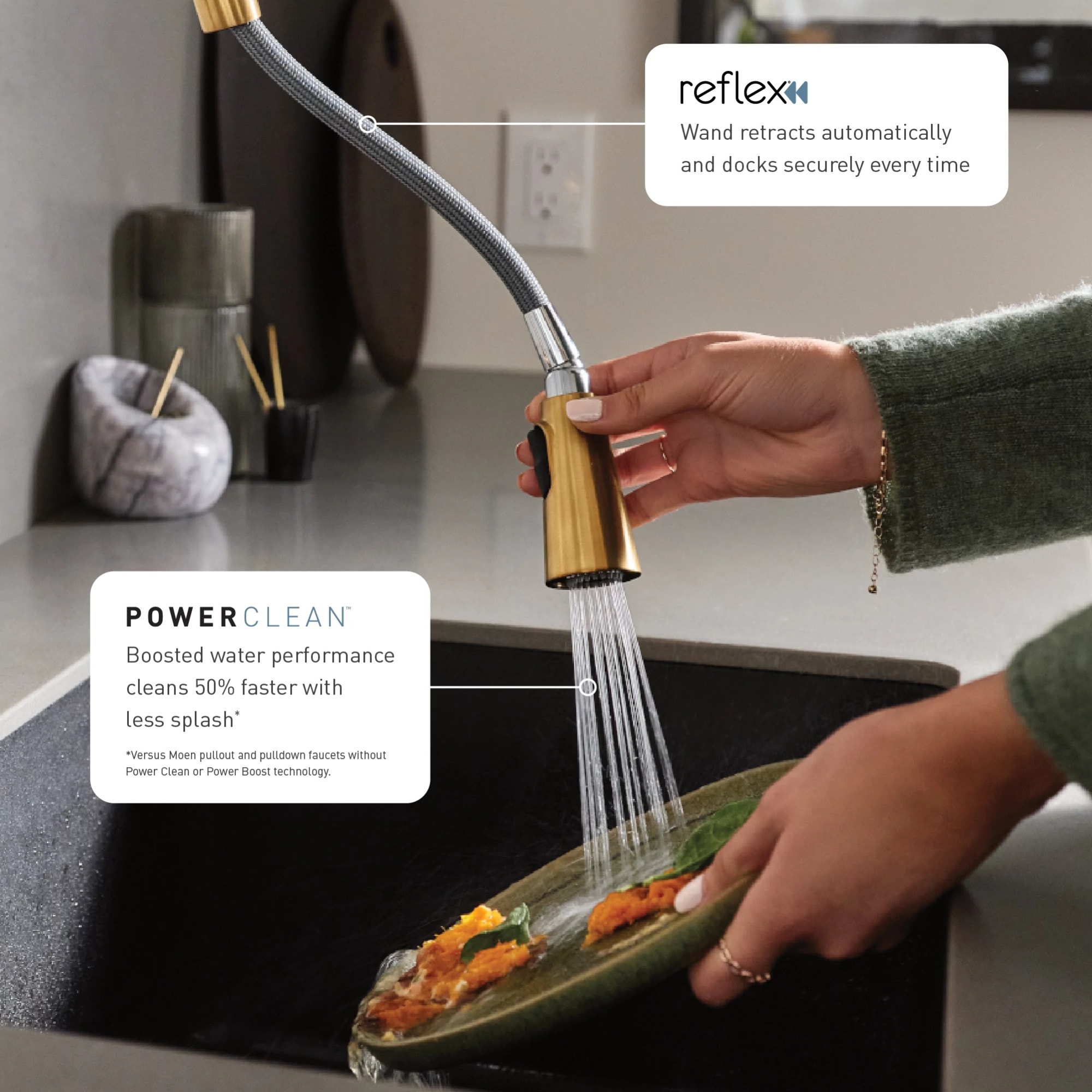 Moen 7565EWBG Kitchen-Faucets - View #7