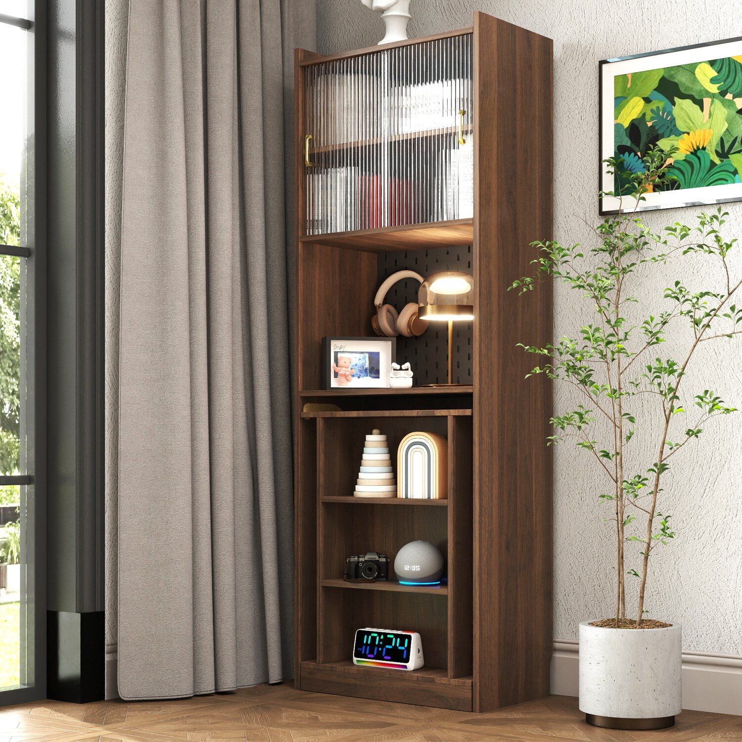 Curated visual reference: Picture Idea: Streamdale Furniture Streamdale Folding Desk With Storage For Small