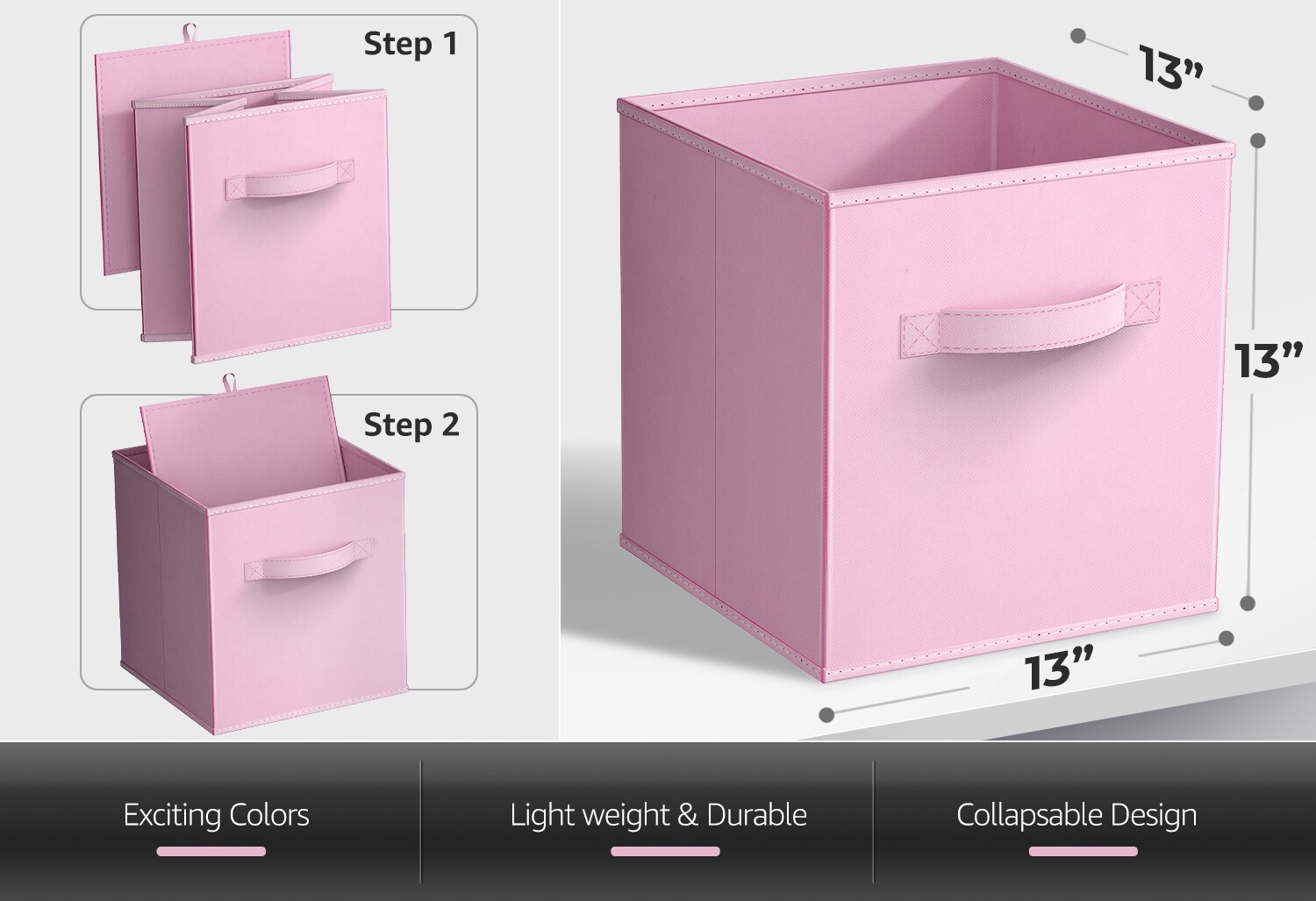SORBUS 192405388859 Laminate-Storage-Cubes - View #4