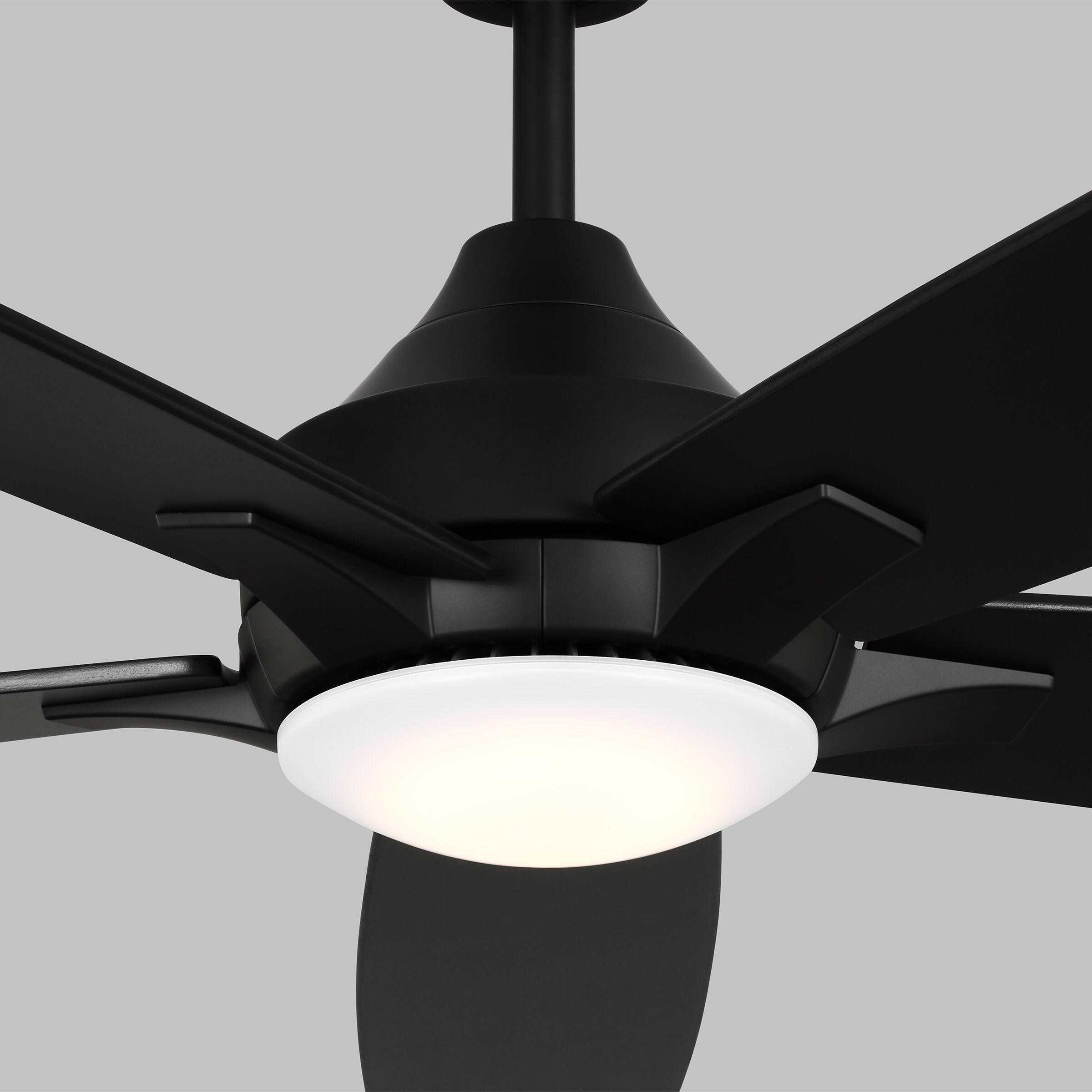 Generation Lighting Lowden Smart 60 In Midnight Black With American