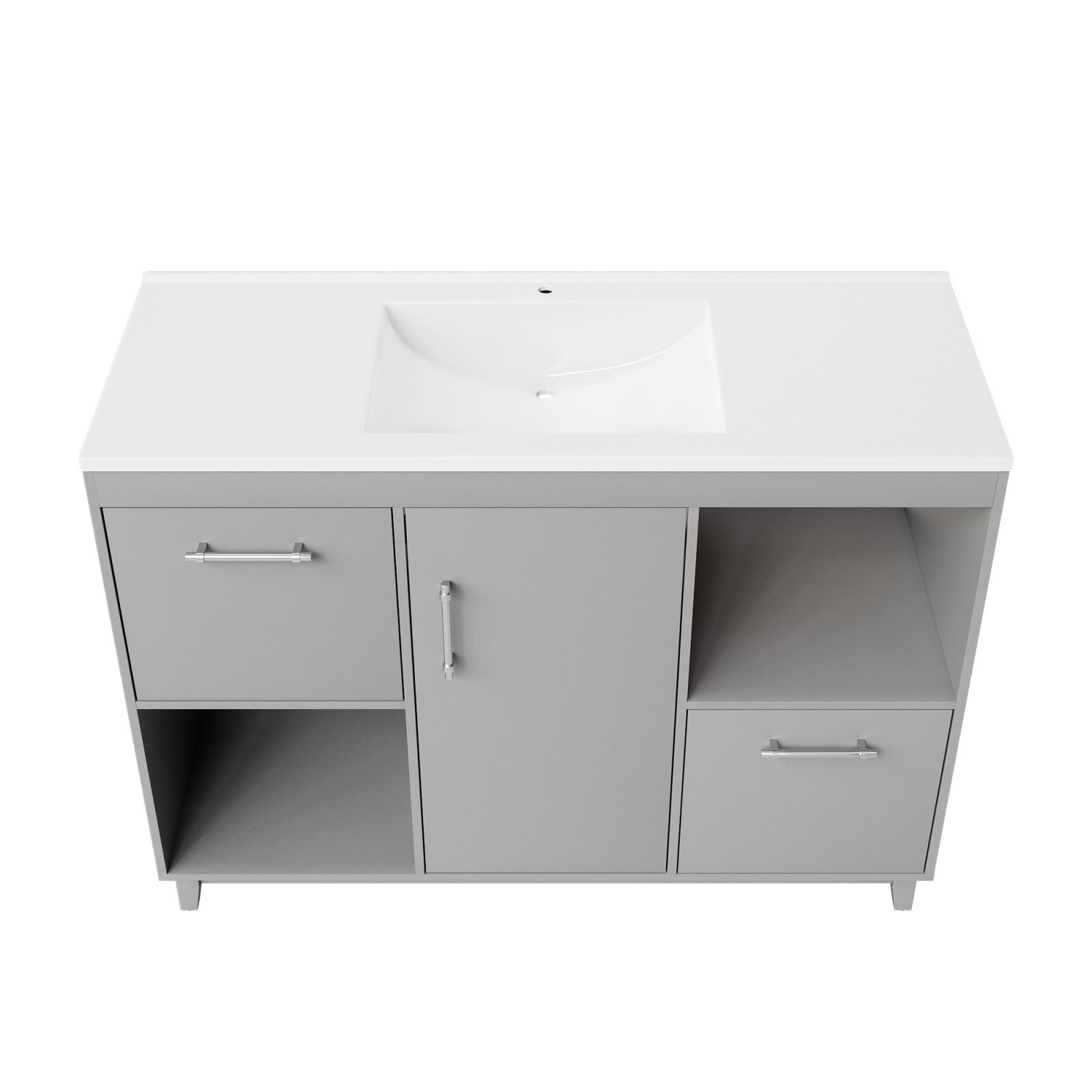 Serwall 48LZKD-GR Bath-Vanity-Combo - View #9