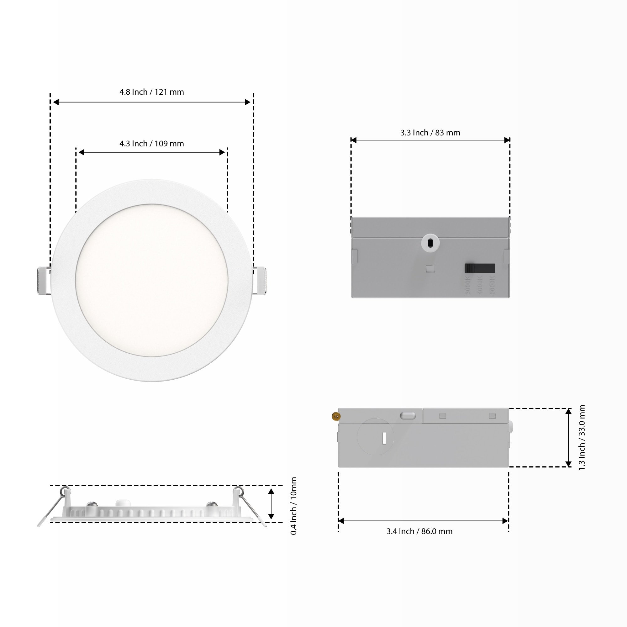 Infibrite IB-001-7-9W-HL Led-Retrofit-Downlight - View #8