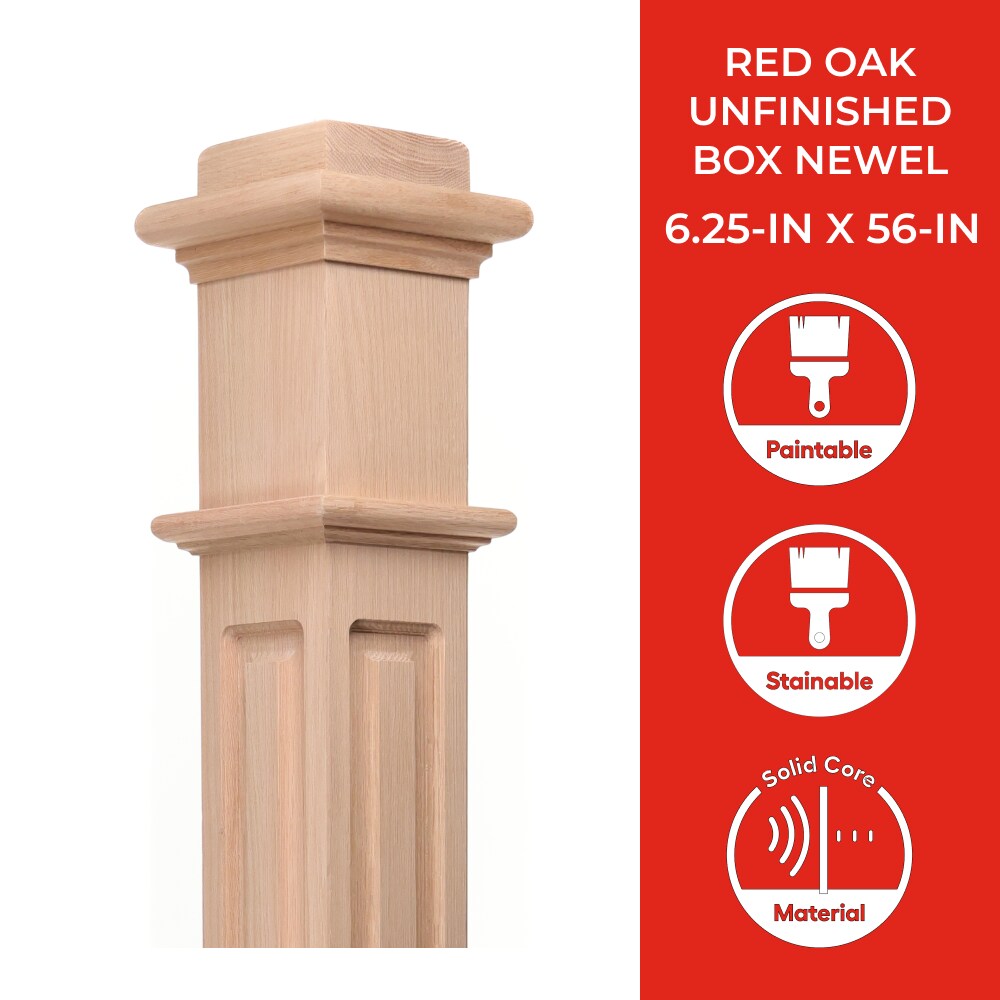 RELIABILT WG991RSPOAK Interior-Stairpart-Newel-Posts - View #2
