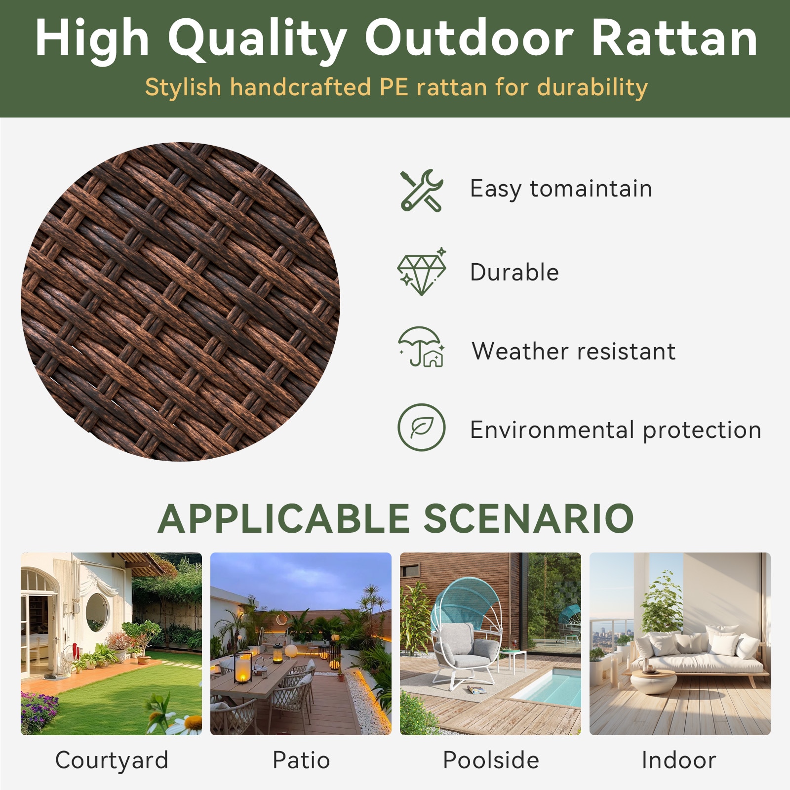 AOXUN PA-120BR07 Patio-Conversation-Sets - View #2