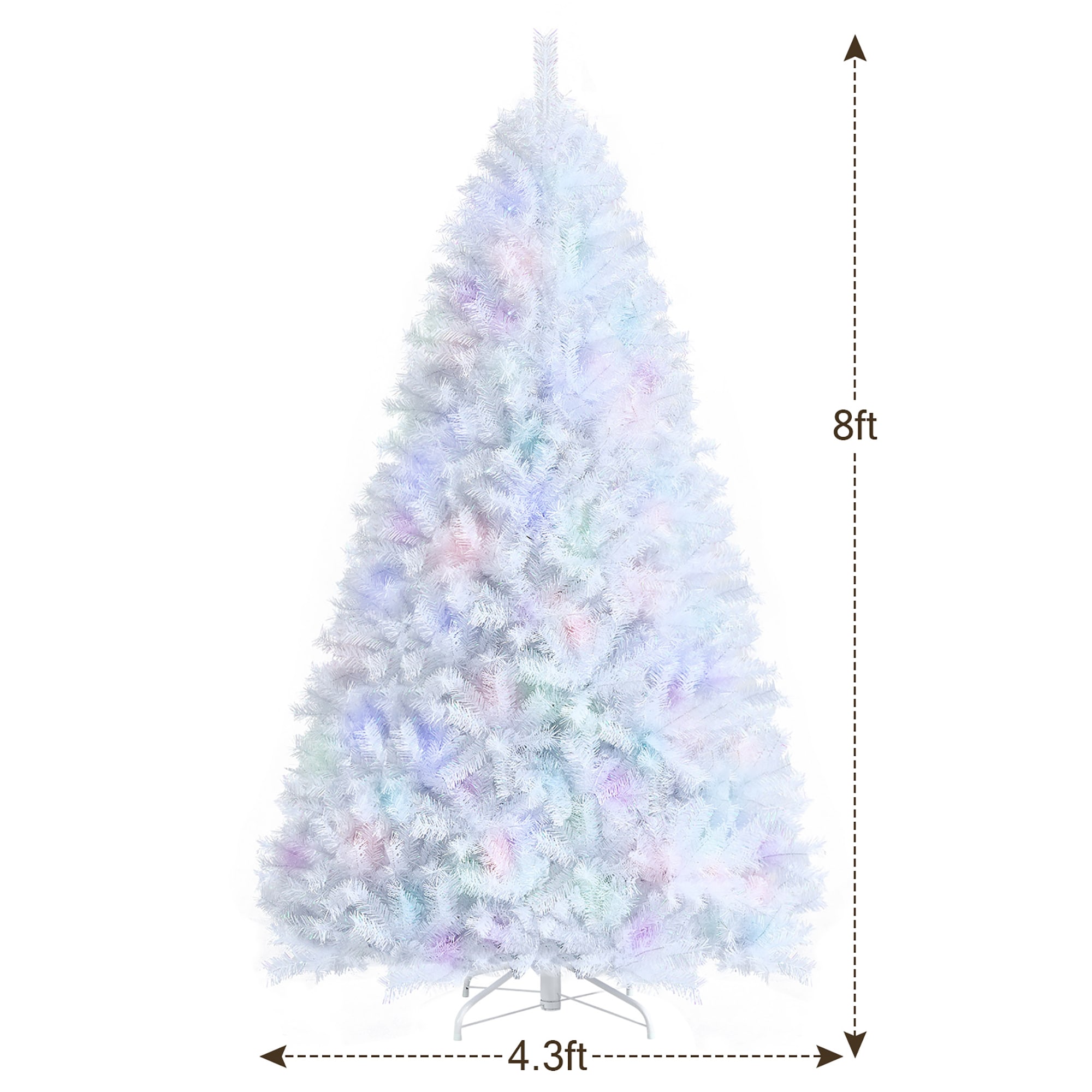 Costway CM23606 Artificial-Christmas-Trees - View #2