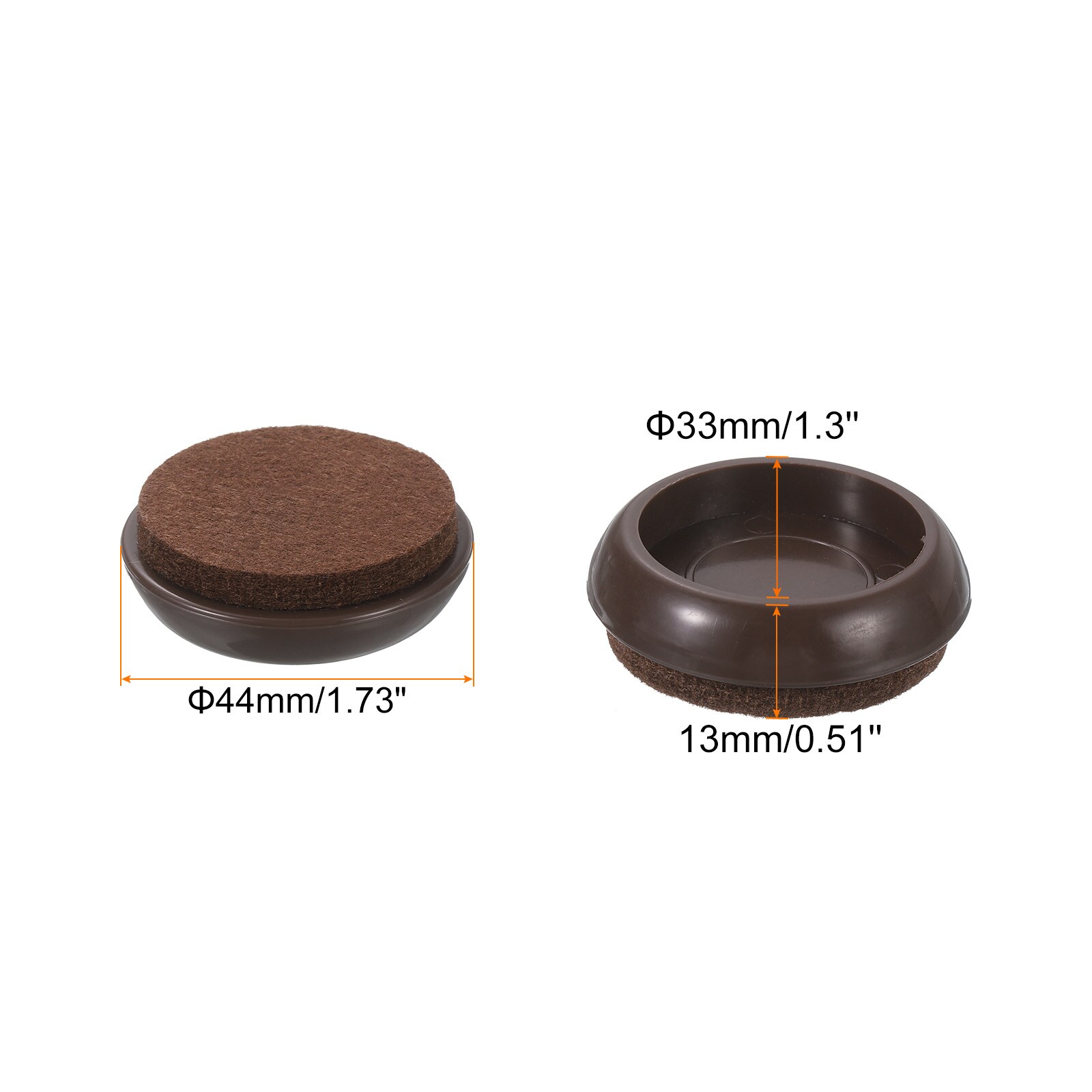 Unique Bargains S26020200UX4806 Felt-Pads - Thumbnail View #2