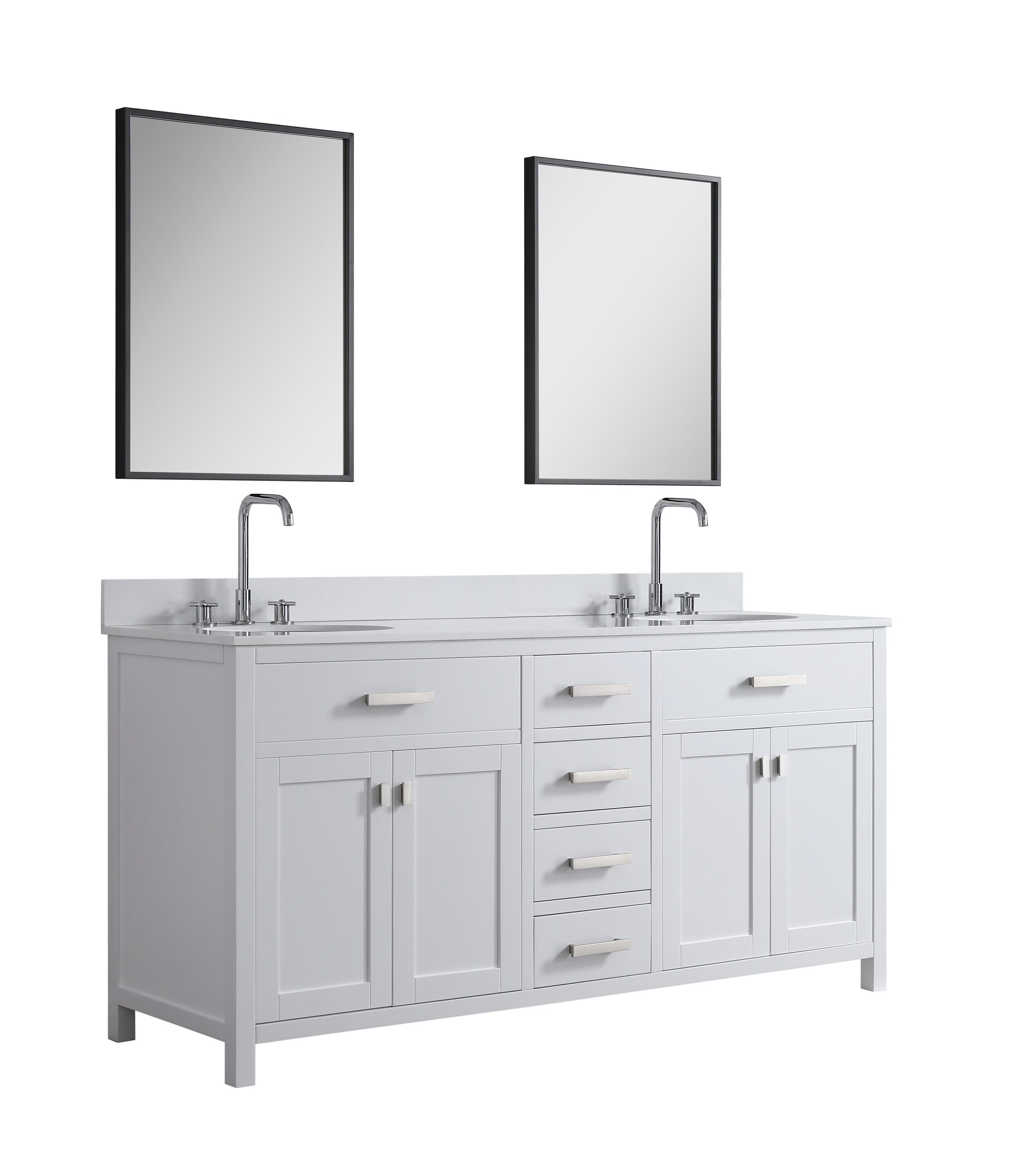 Design Element DEC076B-W-CB vanities - View #3