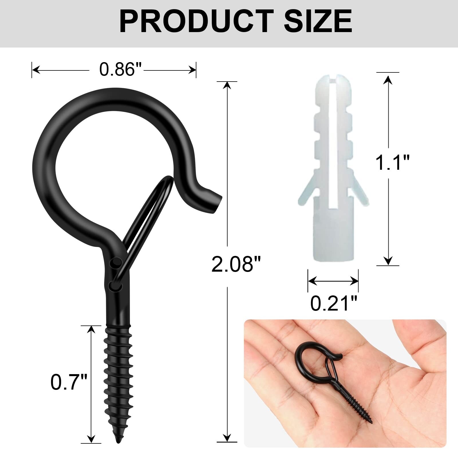 Adrinfly LAD0605D072 Plant-Hooks - View #6